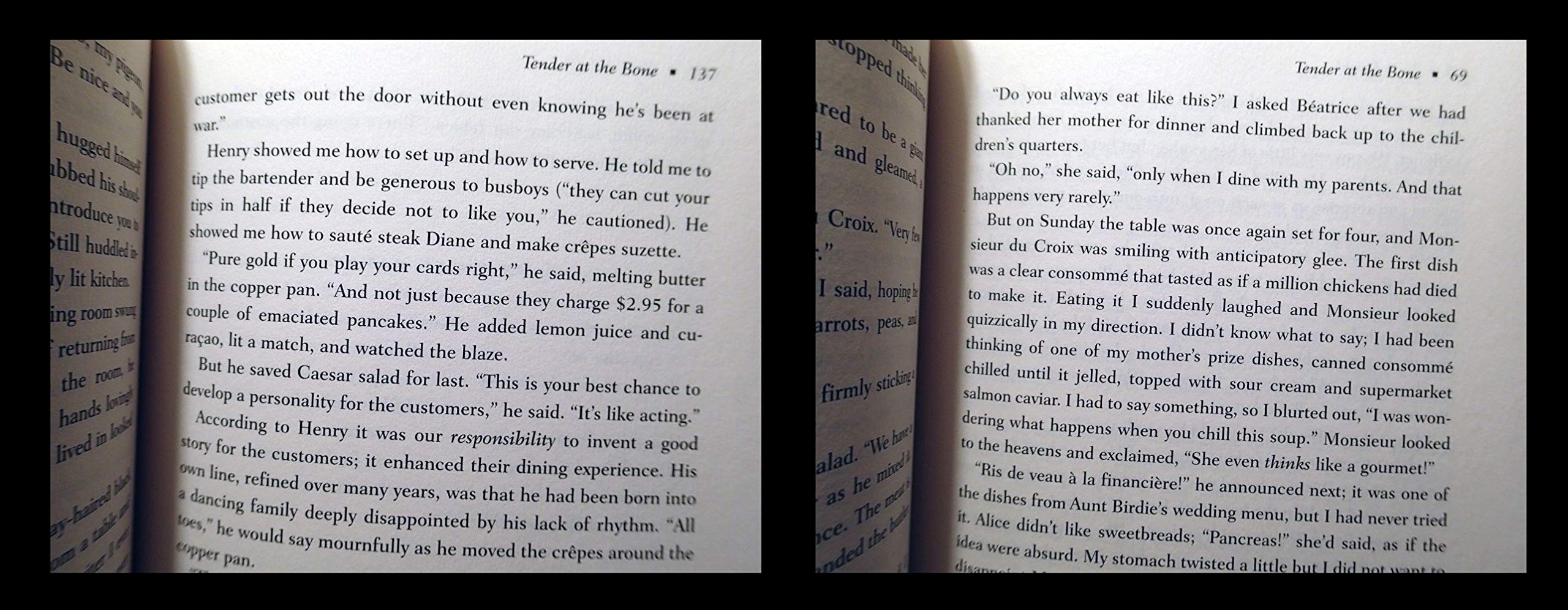 Tender at the Bone: Growing Up at the Table used book depot