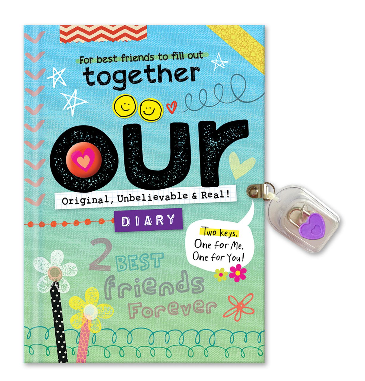 Our Diary - for you & your BFF - illustrated and activities - Fun! used book depot