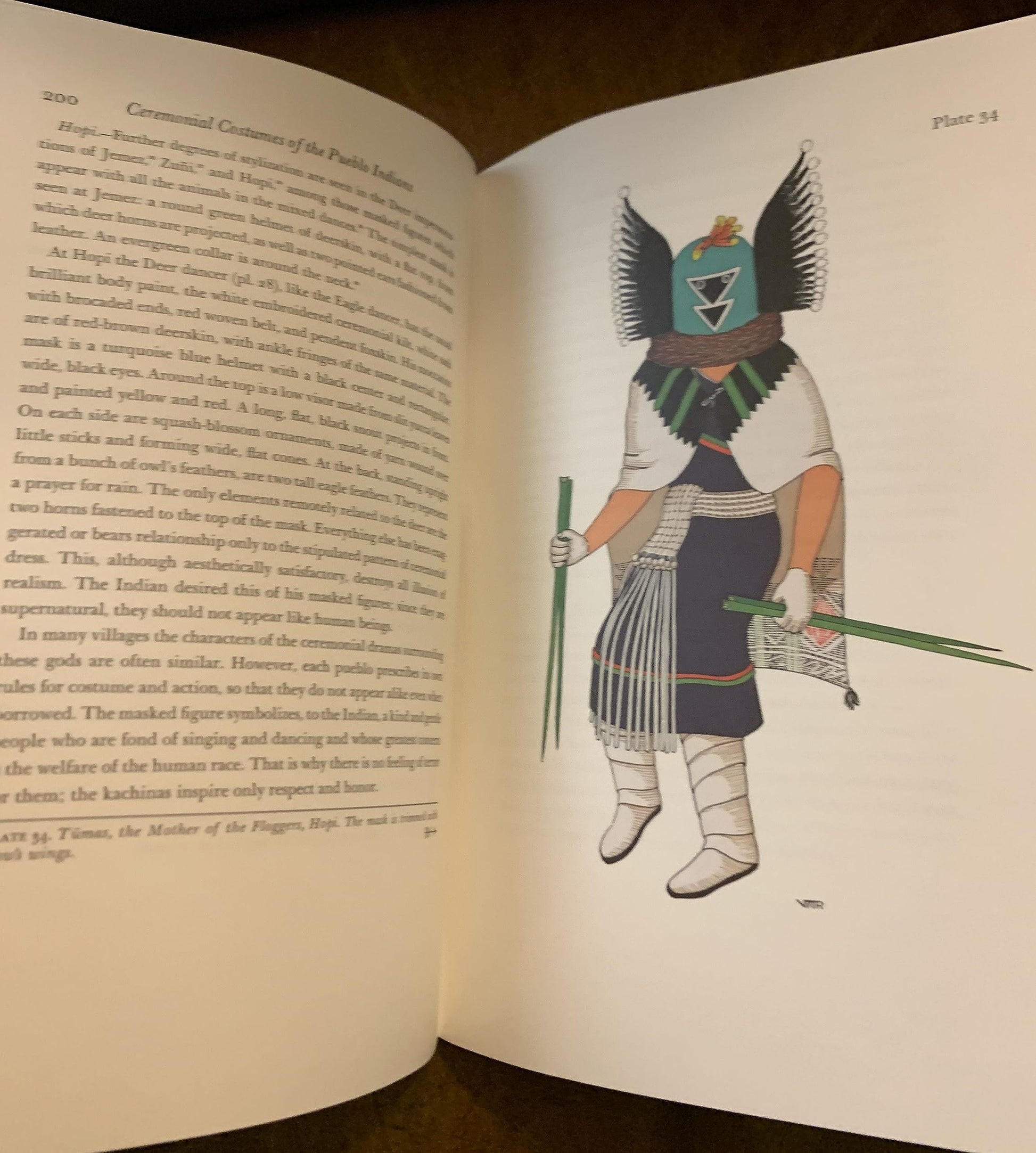 Ceremonial Costumes of the Pueblo Indians: Their Evolution, Fabrication, and Significance in the Prayer Drama used book depot