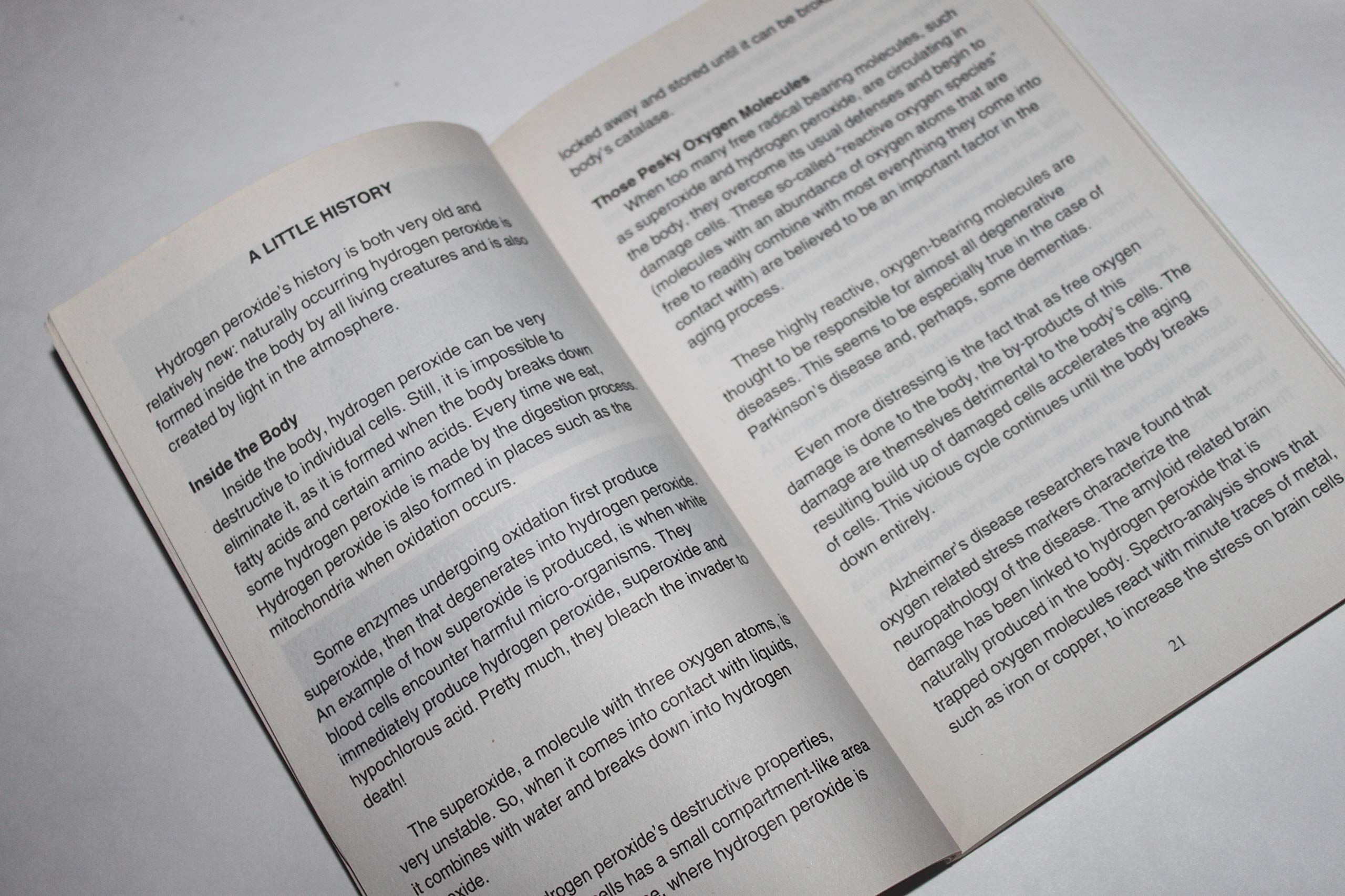 The Magic of Hydrogen Peroxide used book depot