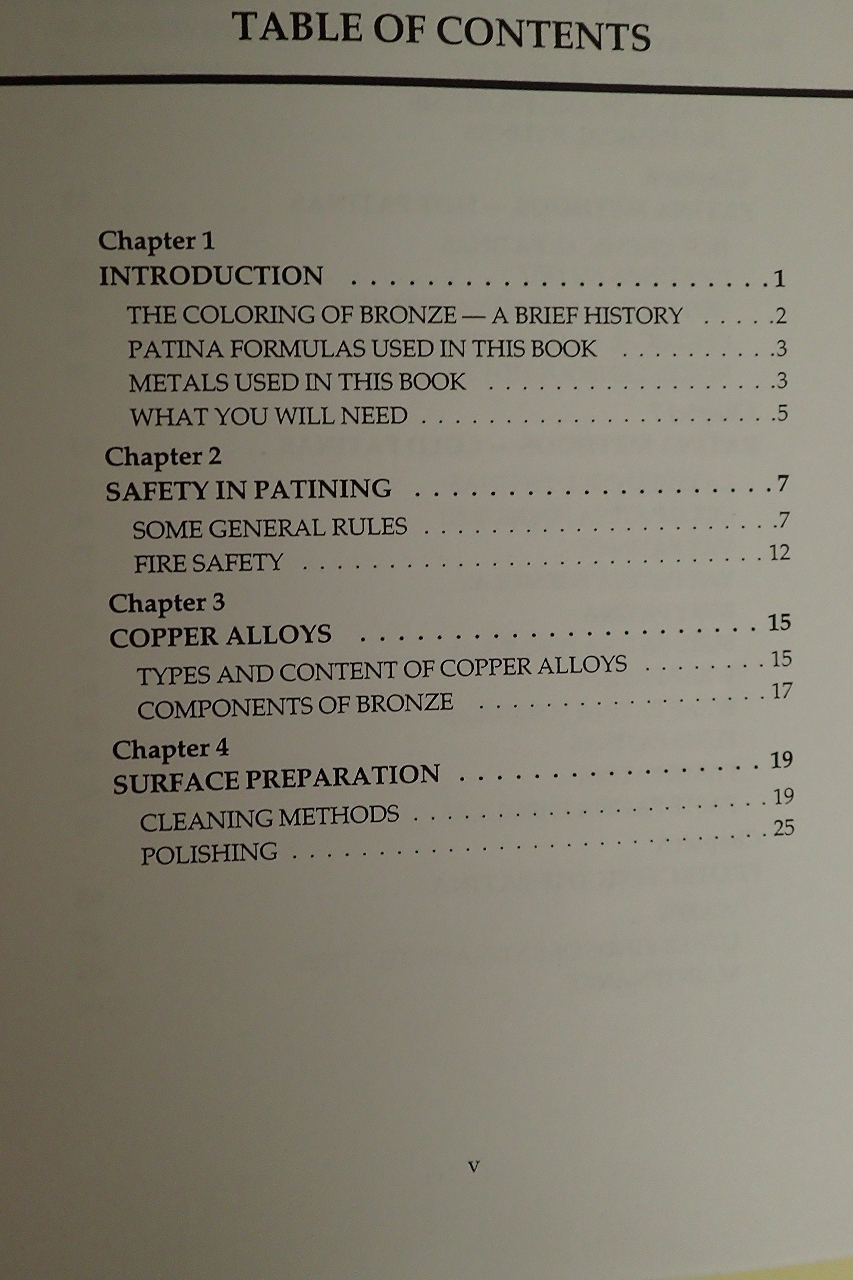 Contemporary Patination used book depot