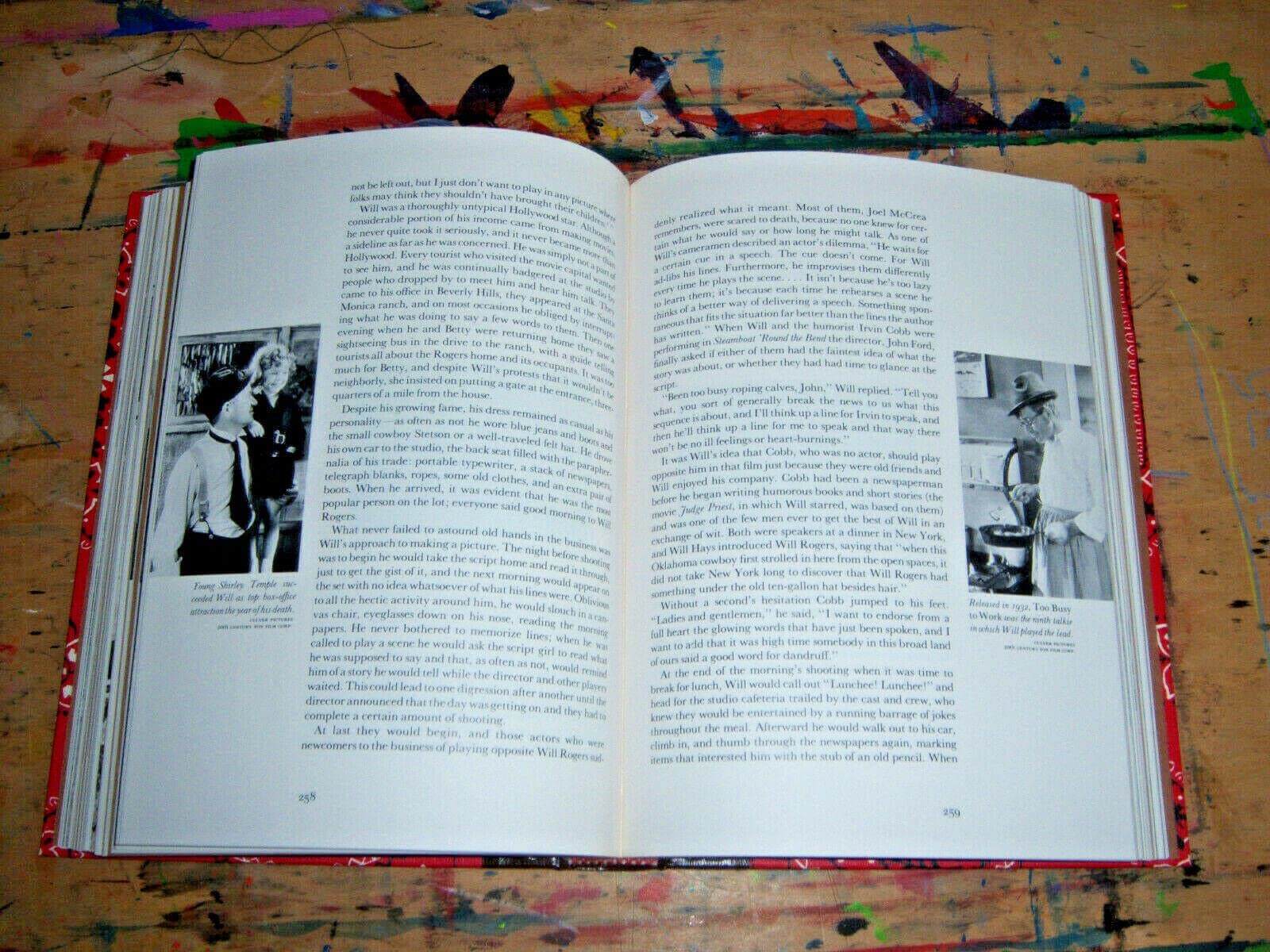 WILL ROGERS The Man and His Times used book depot