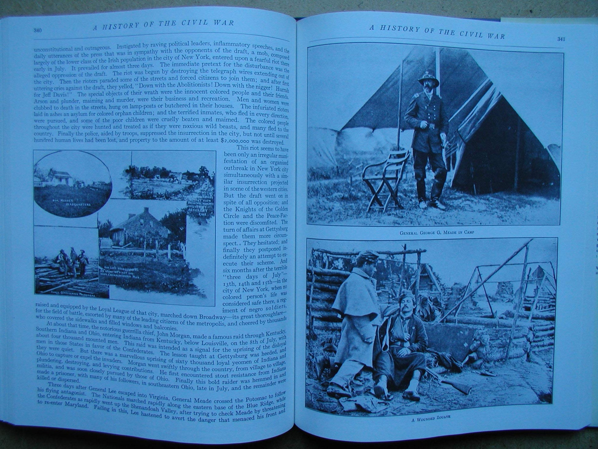 Mathew Brady's Illustrated History of the Civil War used book depot