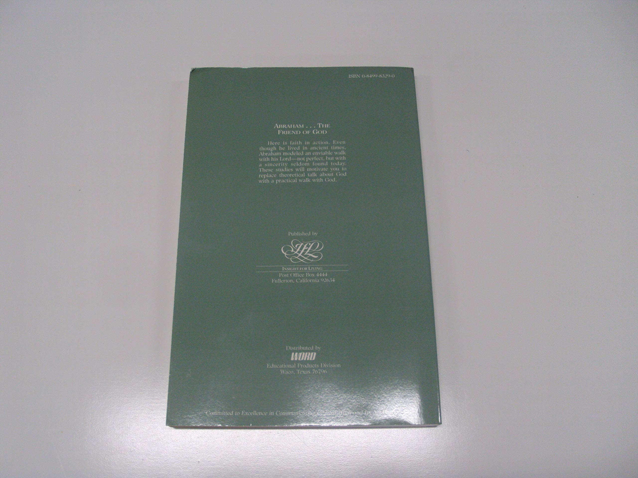 Abraham: The Friend of God used book depot