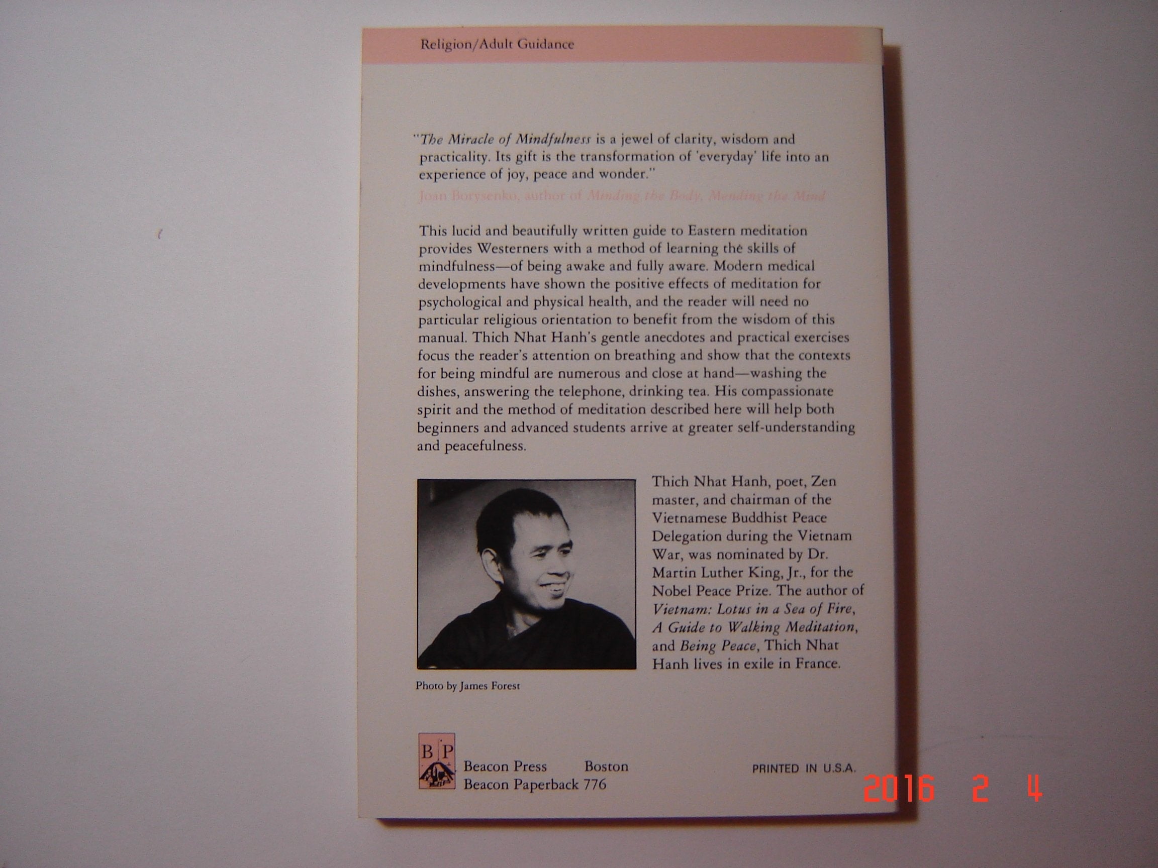 The Miracle of Mindfulness: A Manual on Meditation used book depot