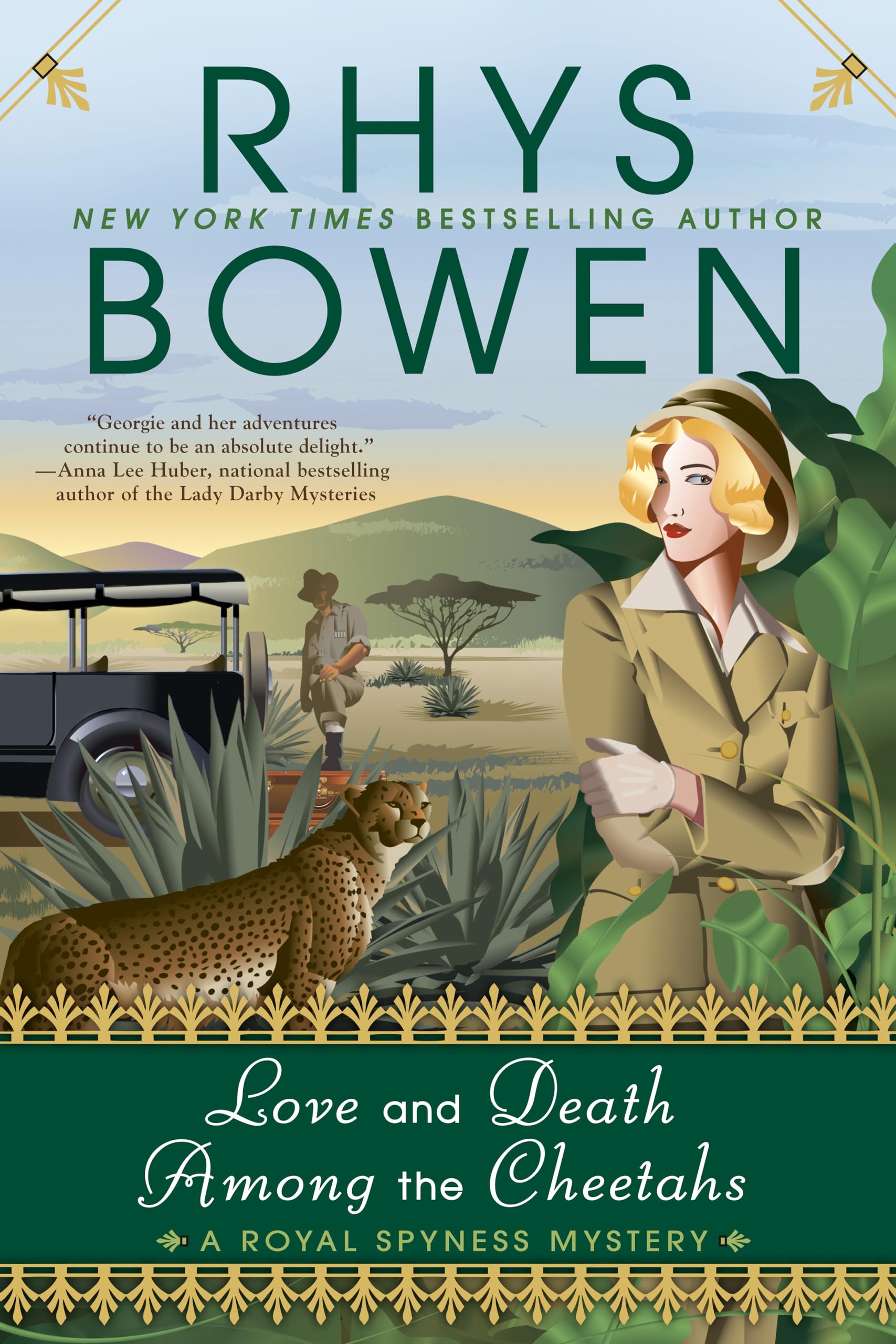 Love and Death Among the Cheetahs (A Royal Spyness Mystery) used book depot