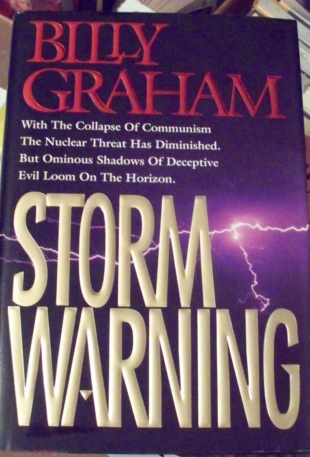 Storm Warning: Deceptive Evil Looms on the Horizon used book depot