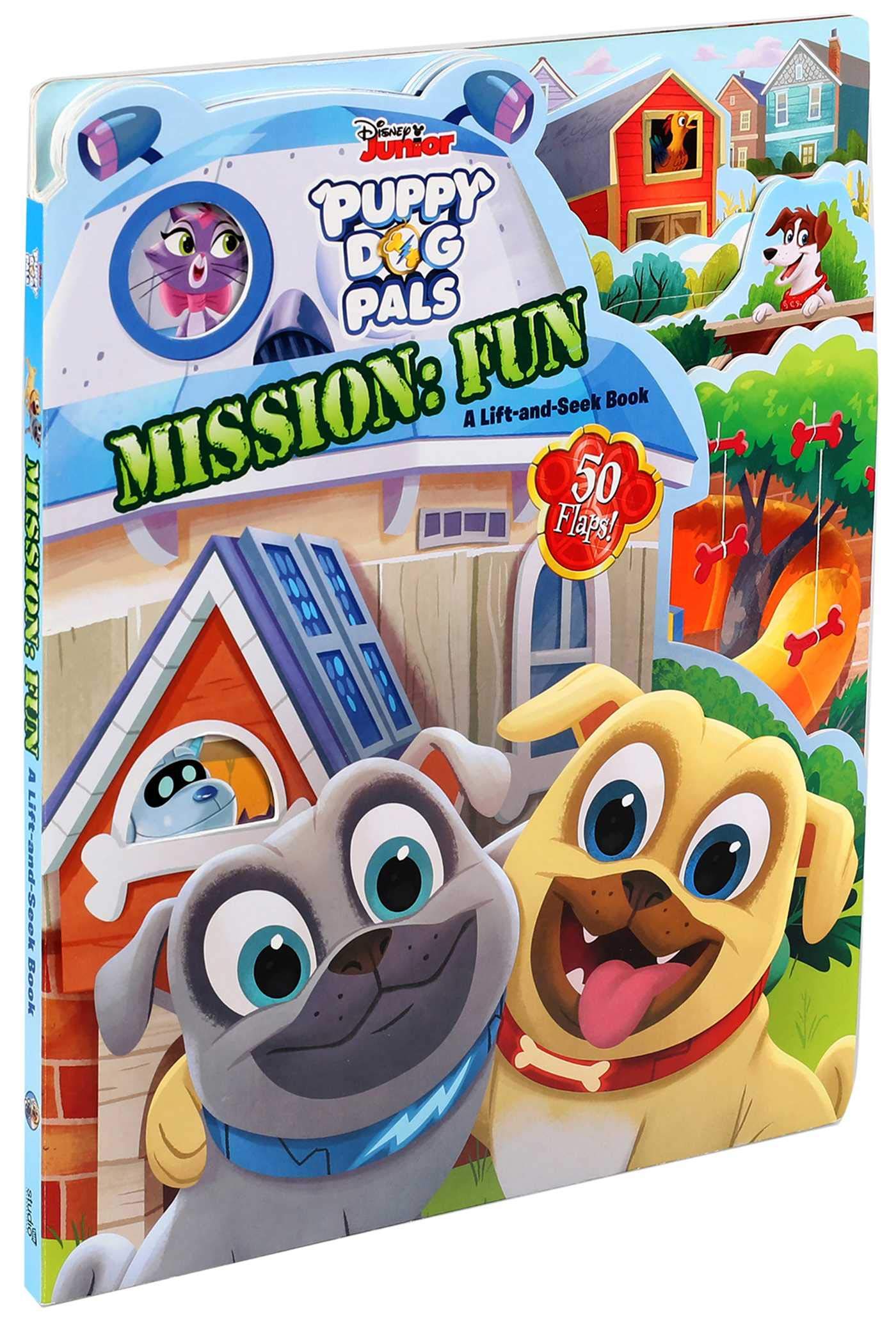 Disney Puppy Dog Pals: Mission Fun Lift-the-Flap used book depot