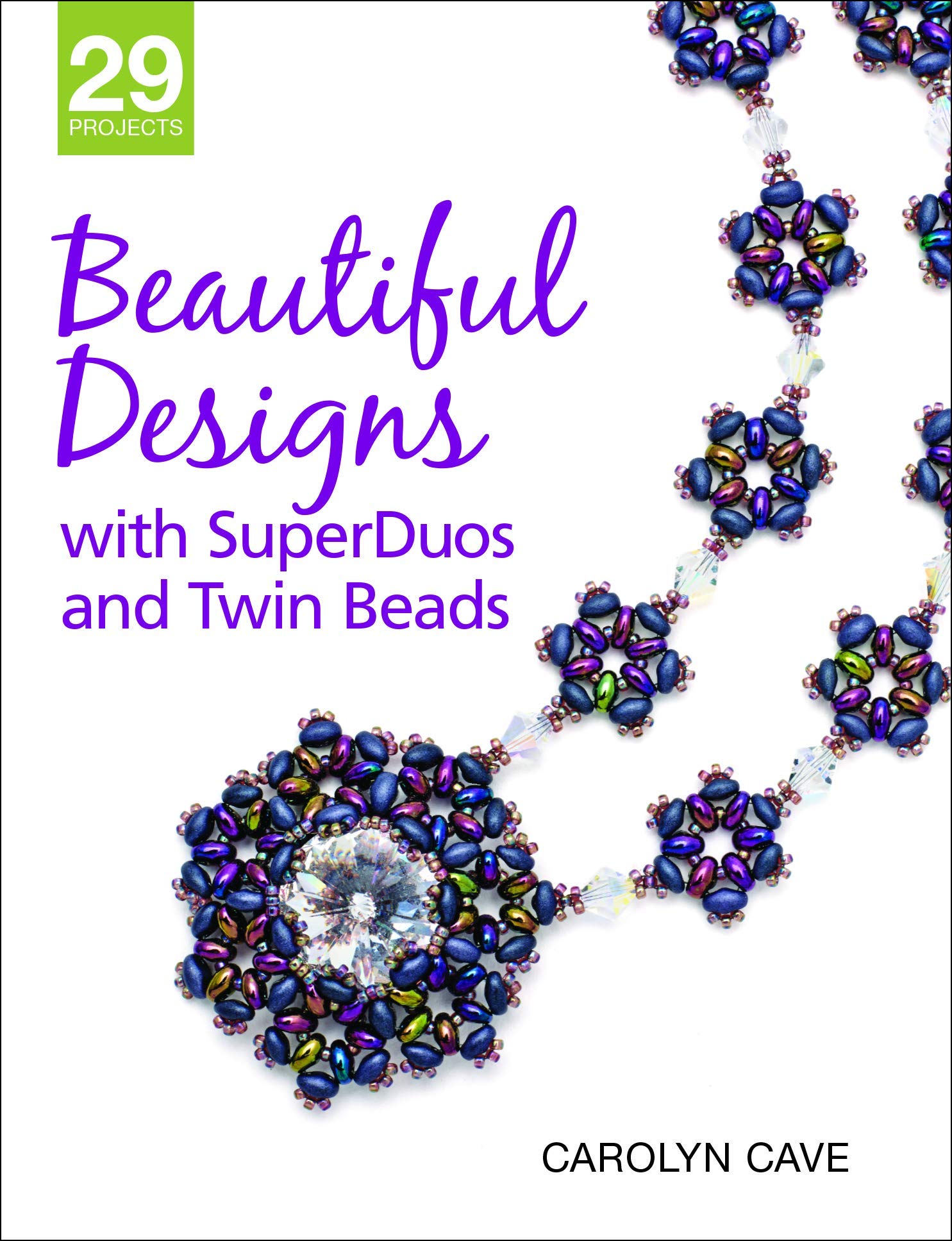 Beautiful Designs with SuperDuos and Twin Beads used book depot