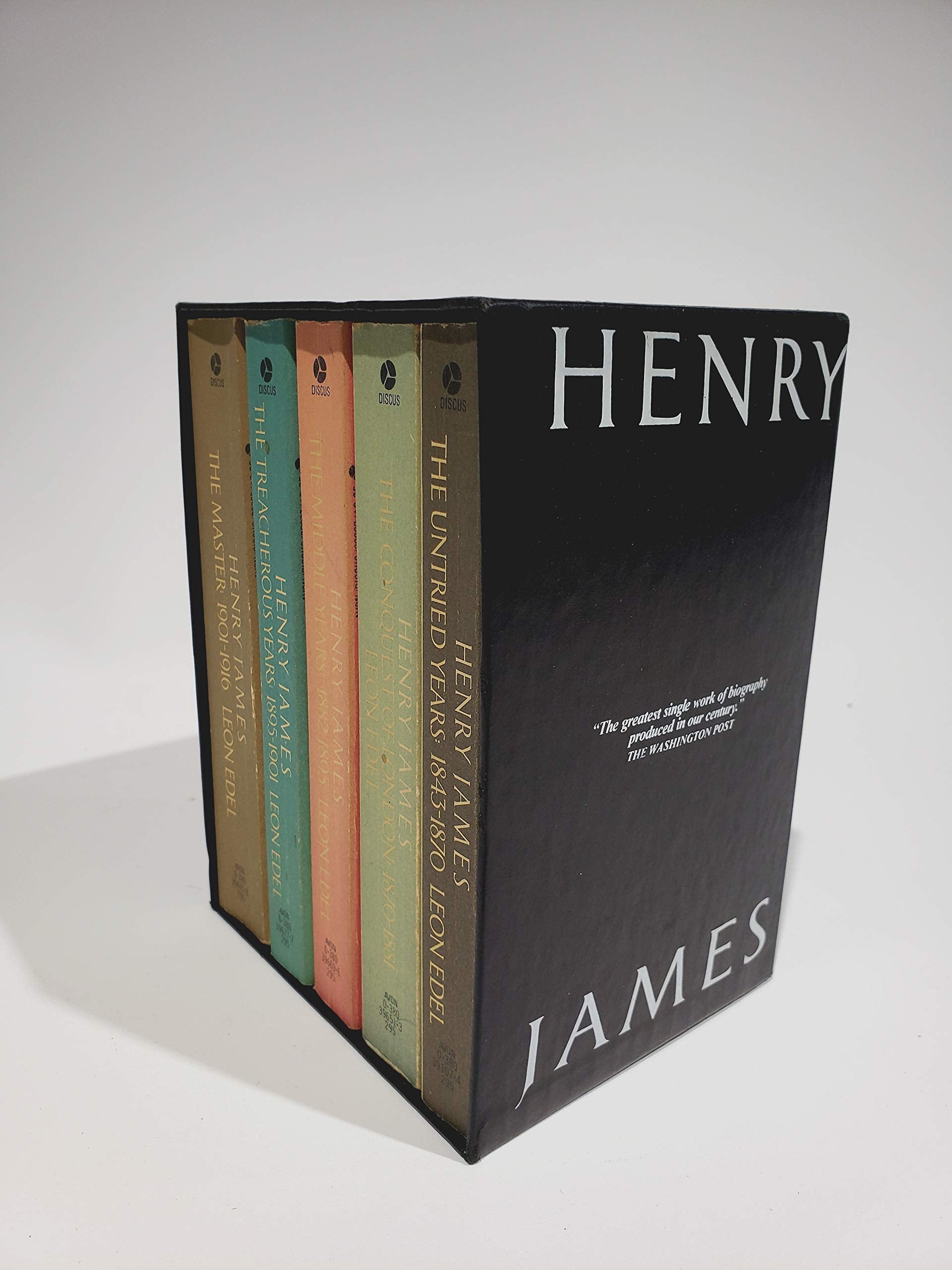 Henry James, The Complete Biography: Five Volume Boxed Set used book depot