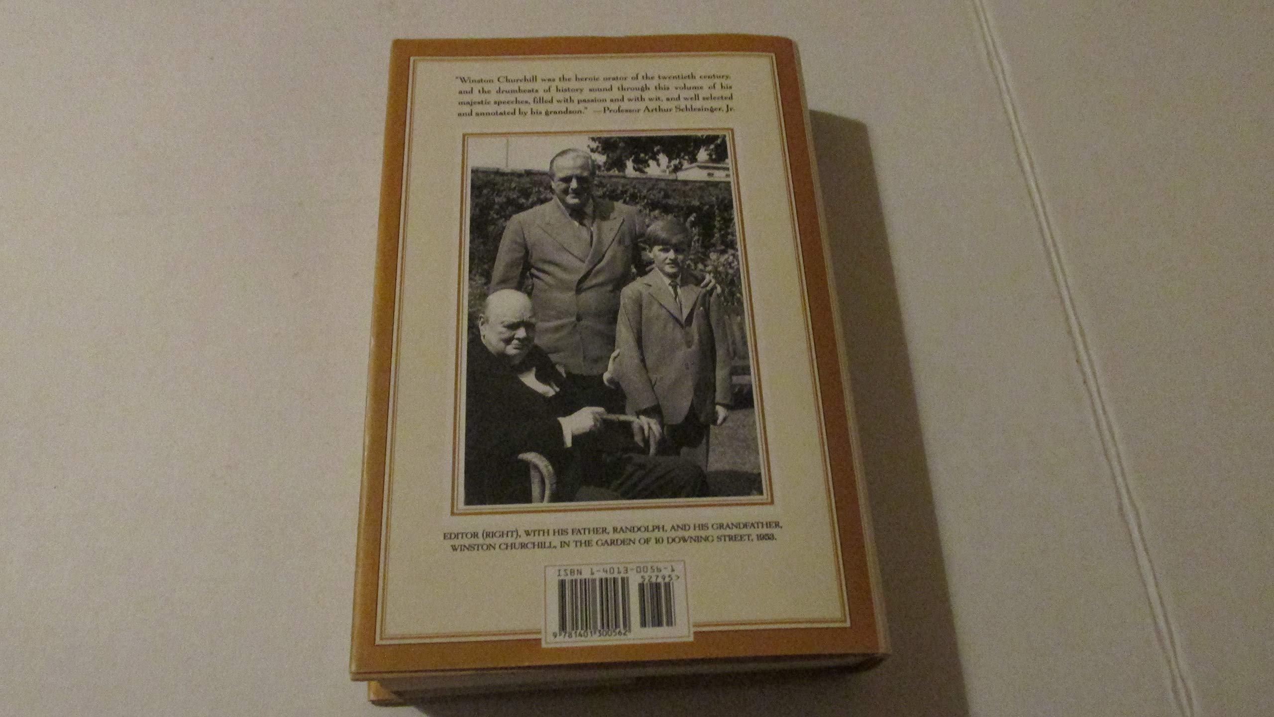 Never Give In!: The Best of Winston Churchill's Speeches used book depot
