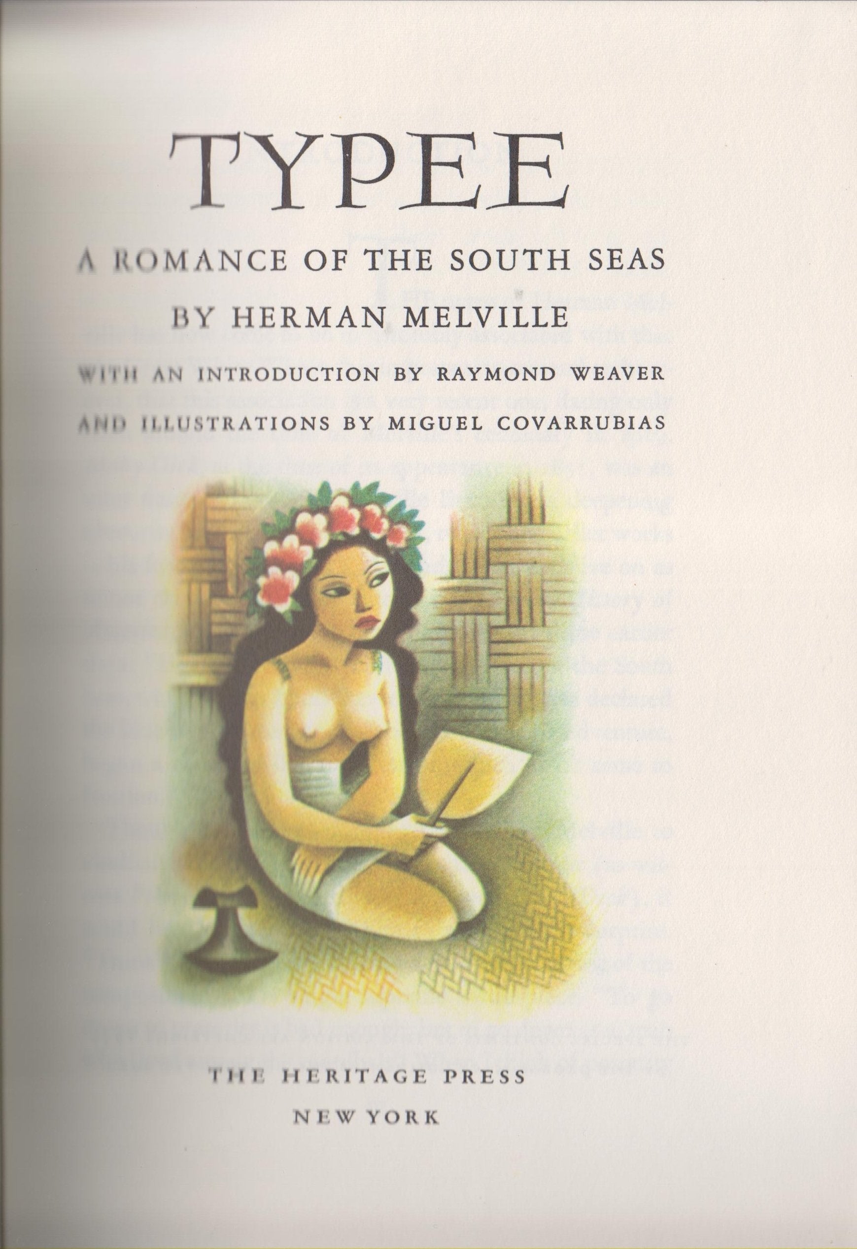 Typee: A Romance of the South Seas used book depot
