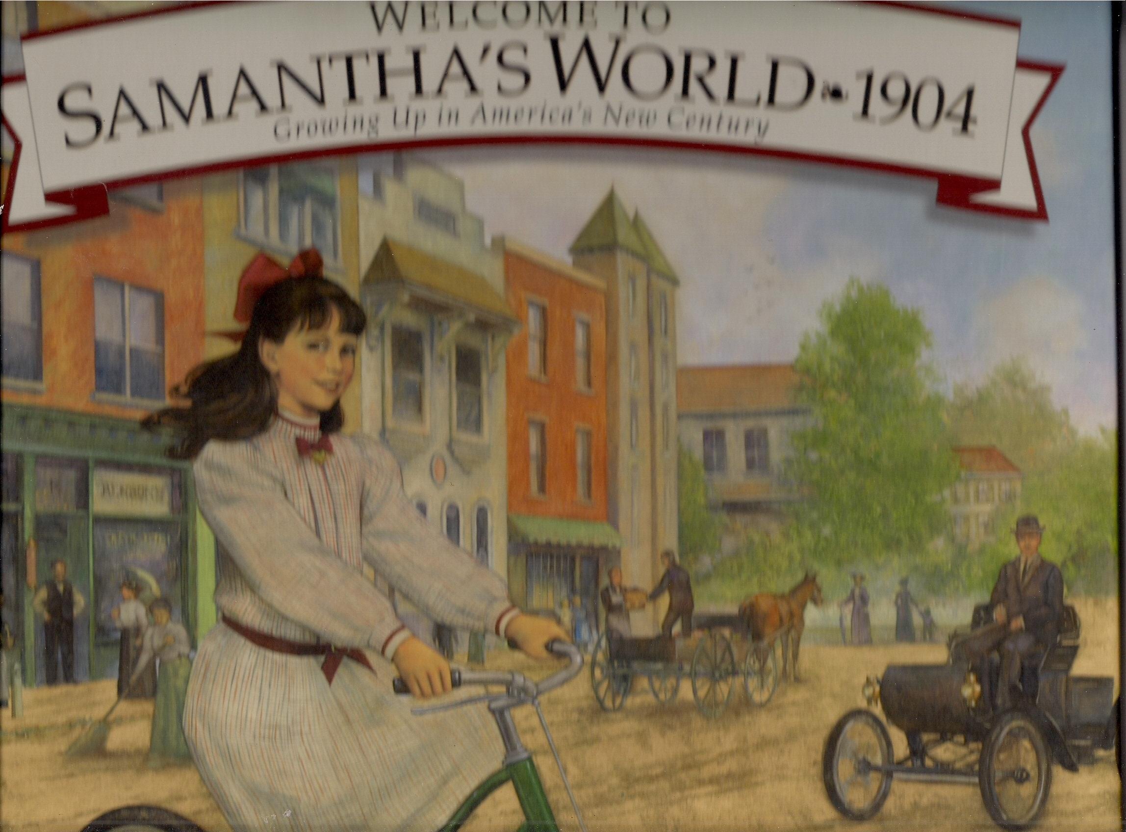 Welcome to Samantha's World-1904: Growing Up in America's New Century (American Girl Collection) used book depot