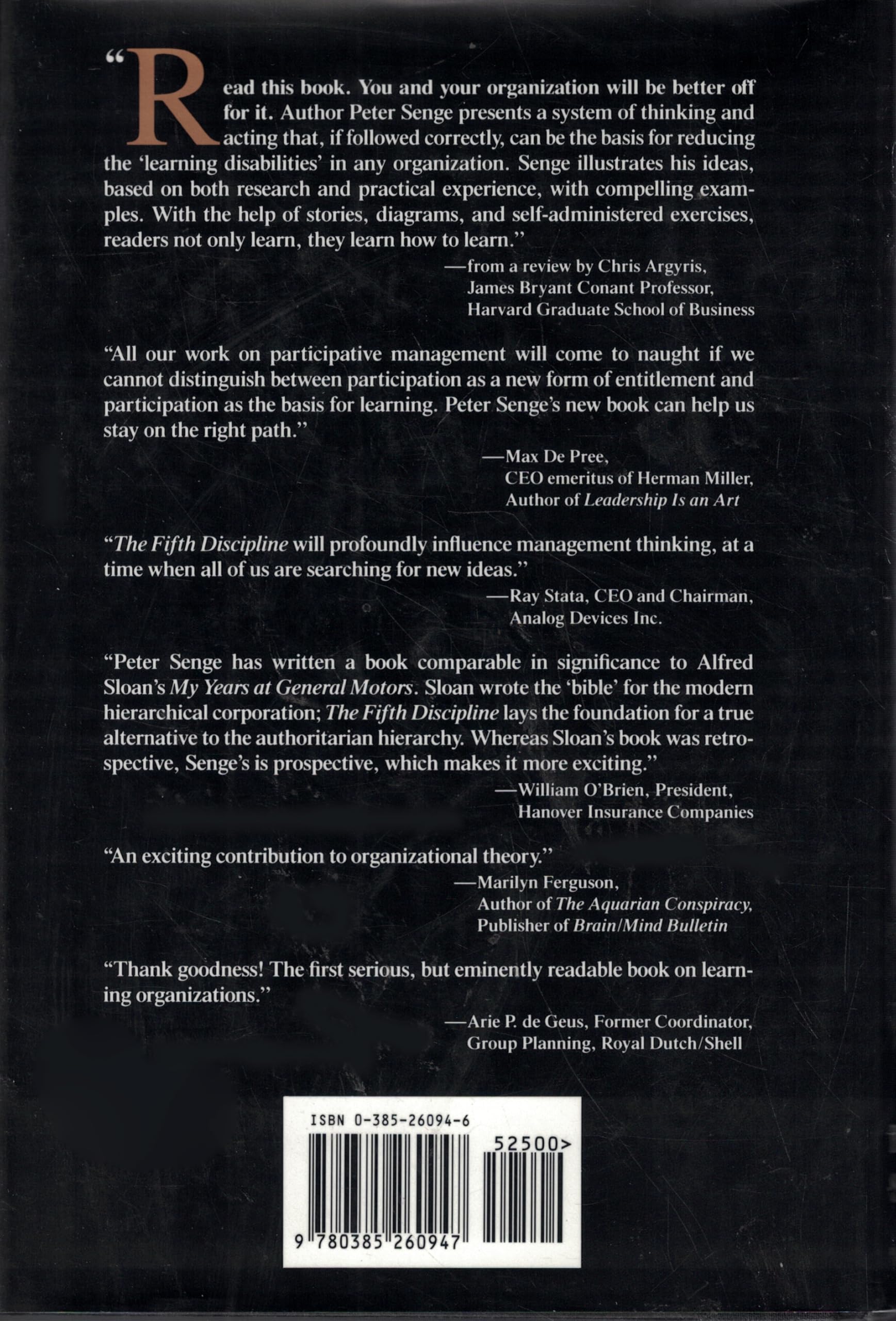 The Fifth Discipline used book depot