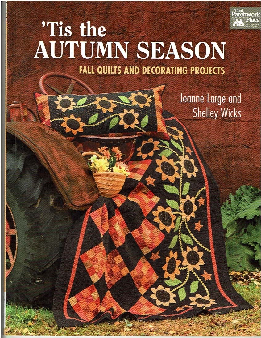 Tis the Autumn Season: Fall Quilts and Decorating Projects used book depot