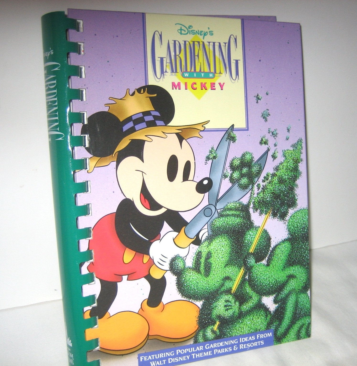DISNEY'S GARDENING WITH MICKEY used book depot