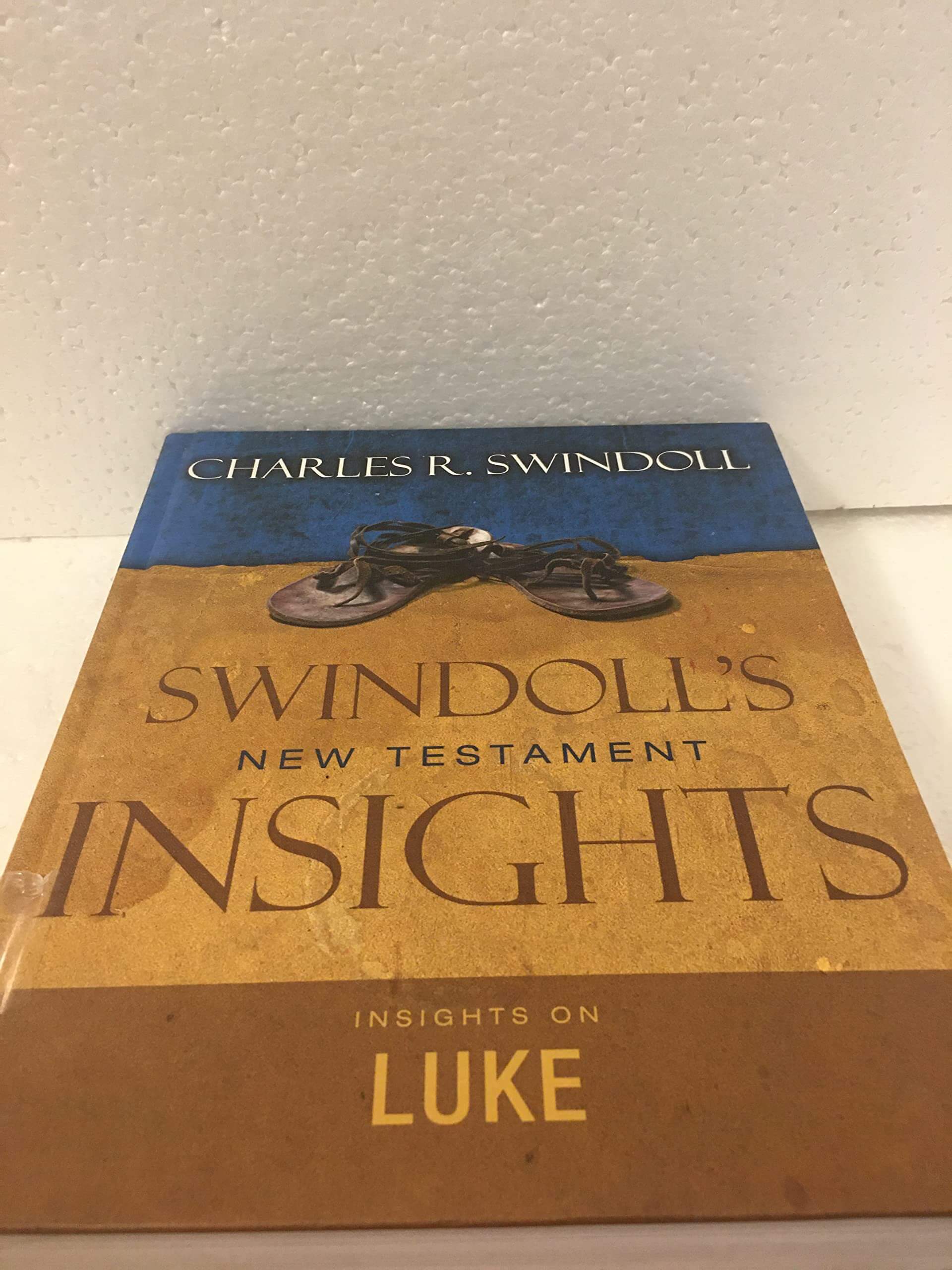 Insights on Luke (Swindoll's New Testament Insights) used book depot