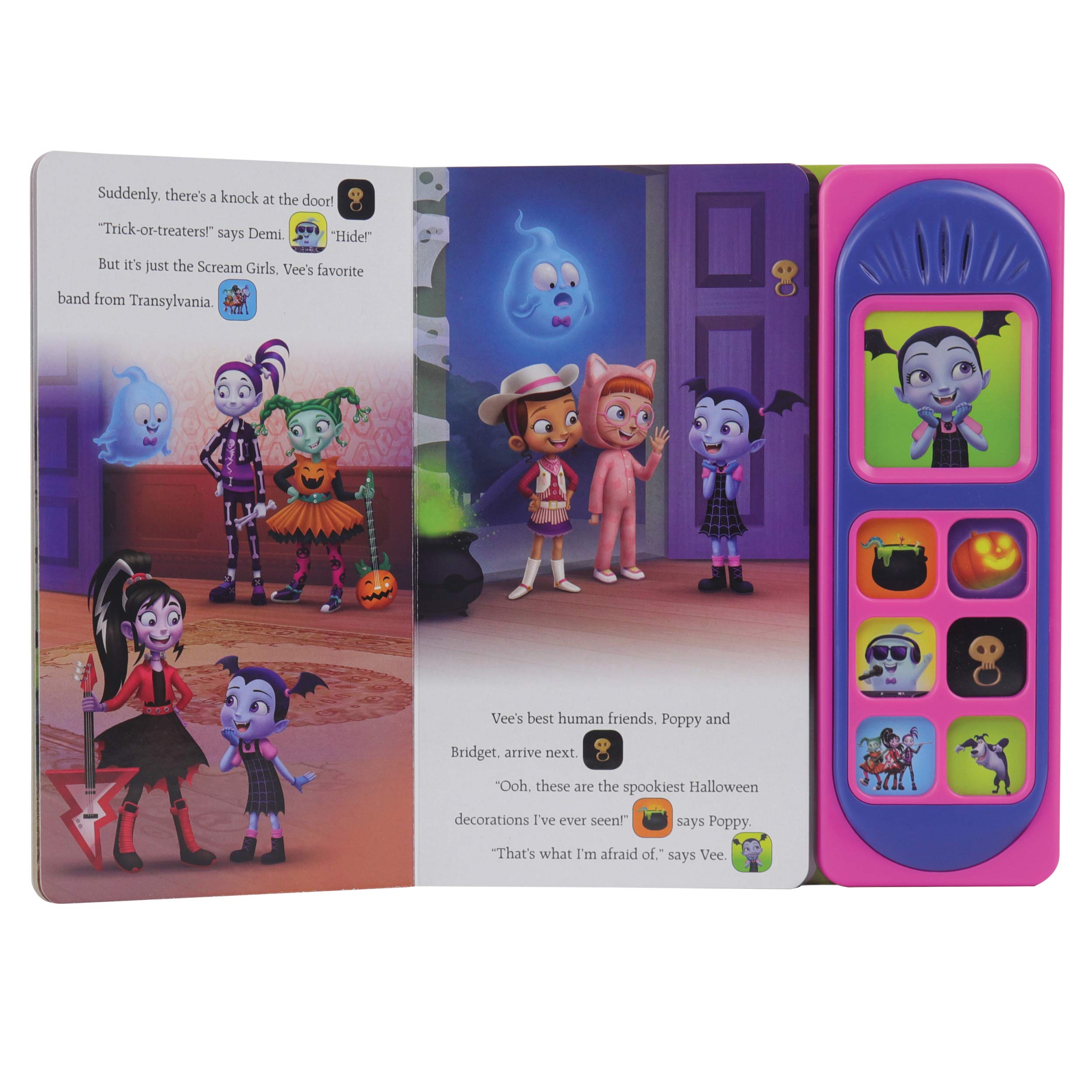 Disney Junior Vampirina - A Very Hauntley Halloween Sound Book - PI Kids used book depot