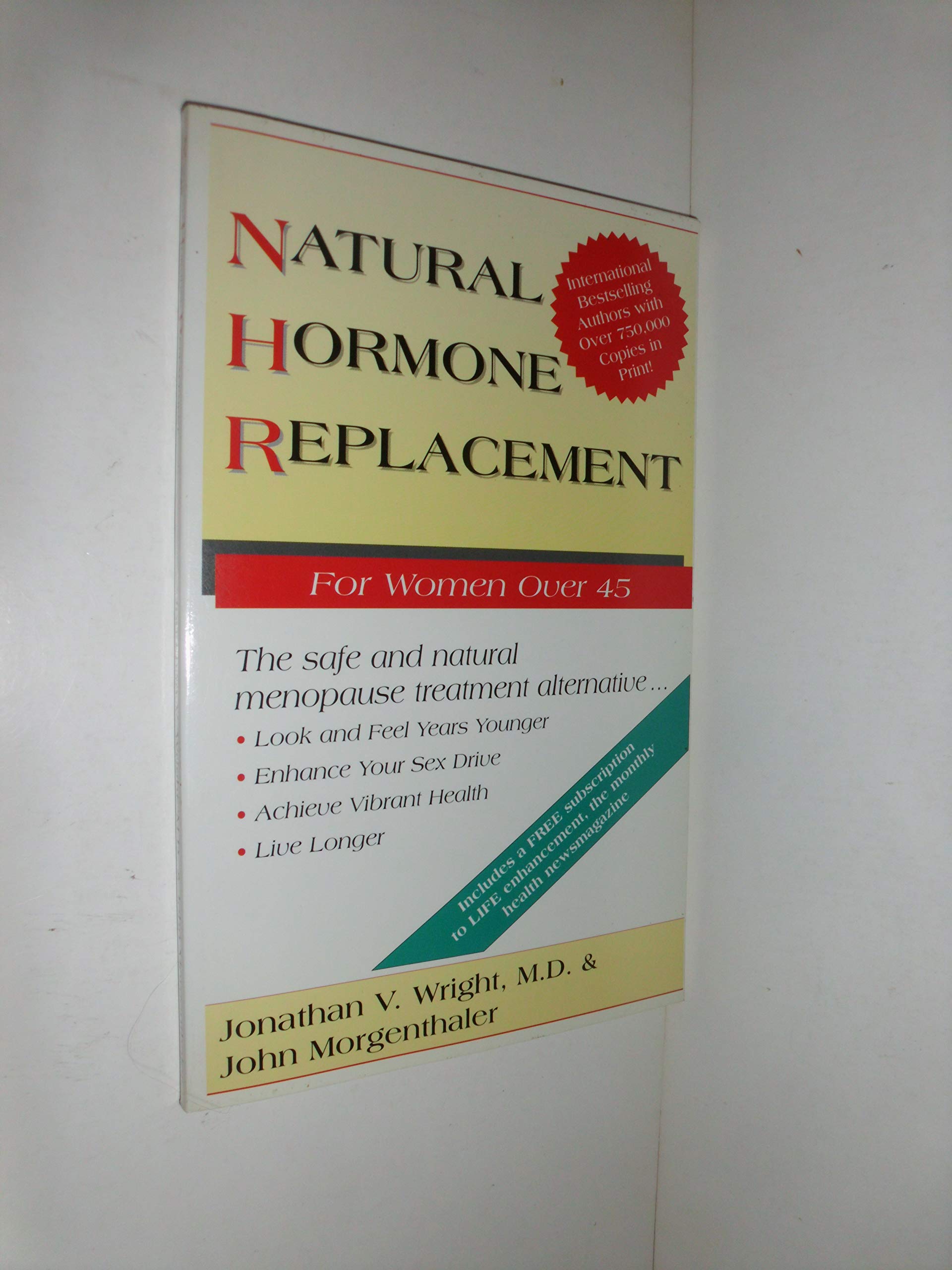 Natural Hormone Replacement for Women over 45 used book depot