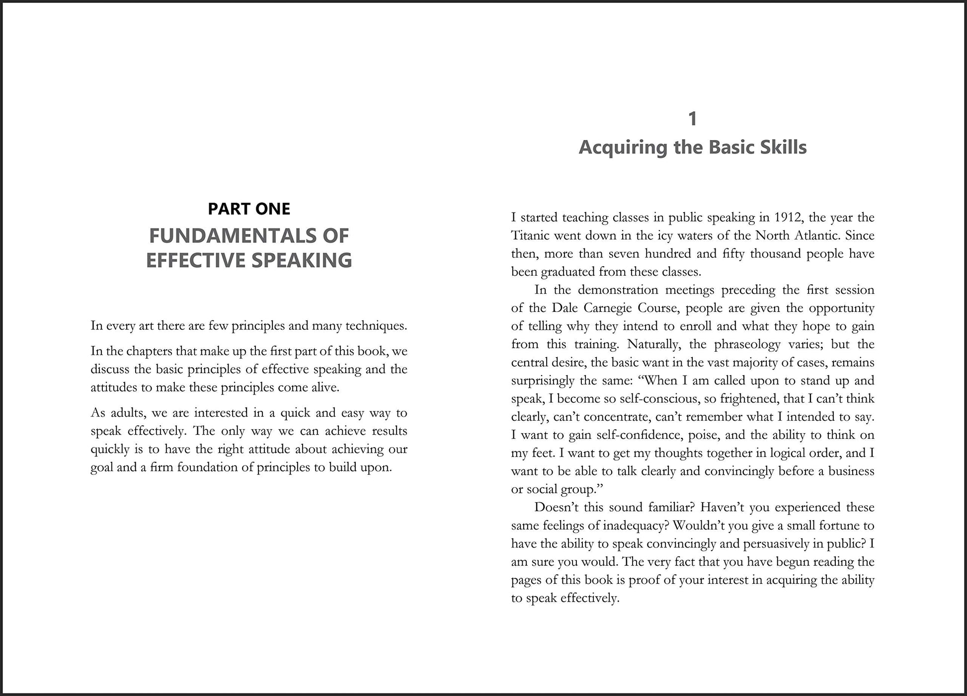The Quick And Easy Way To Effective Speaking used book depot