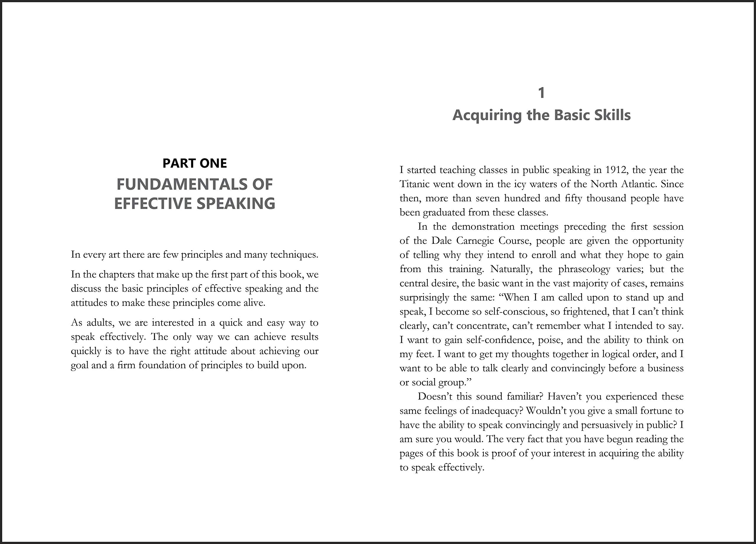 The Quick And Easy Way To Effective Speaking used book depot