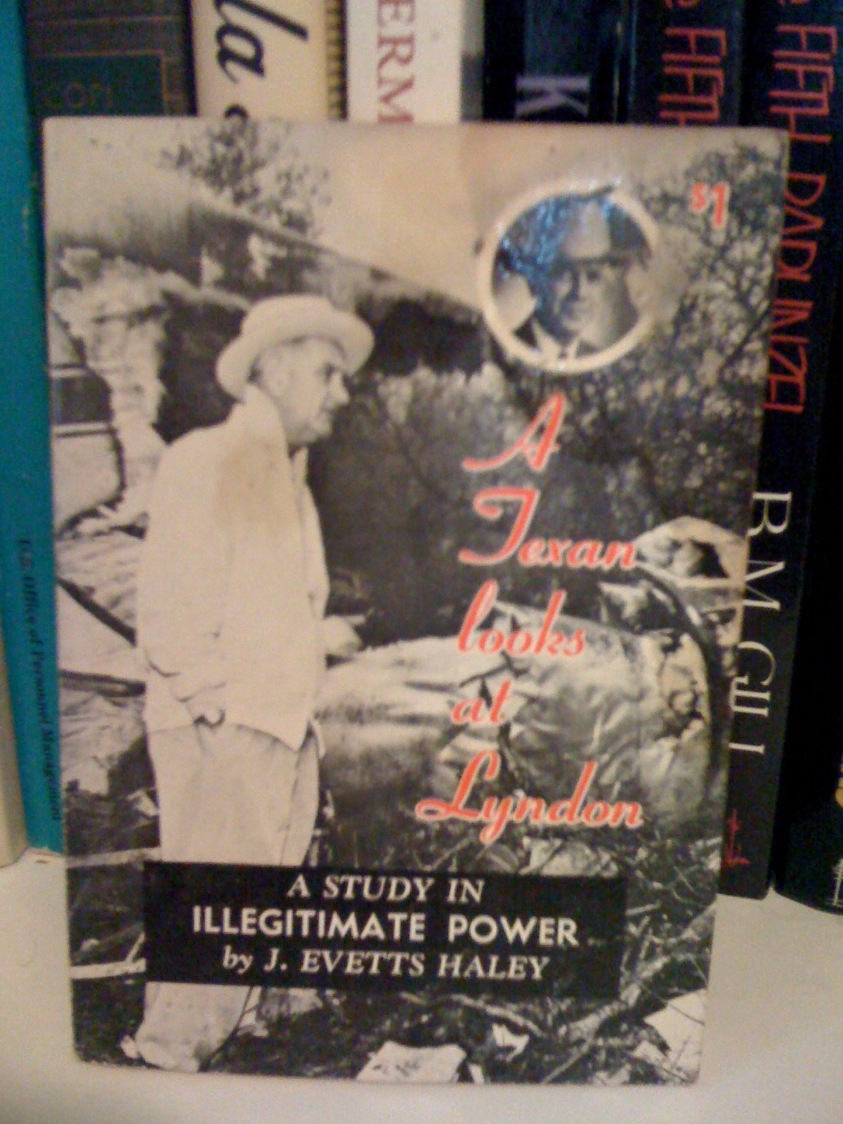 Texan Looks At Lyndon used book depot