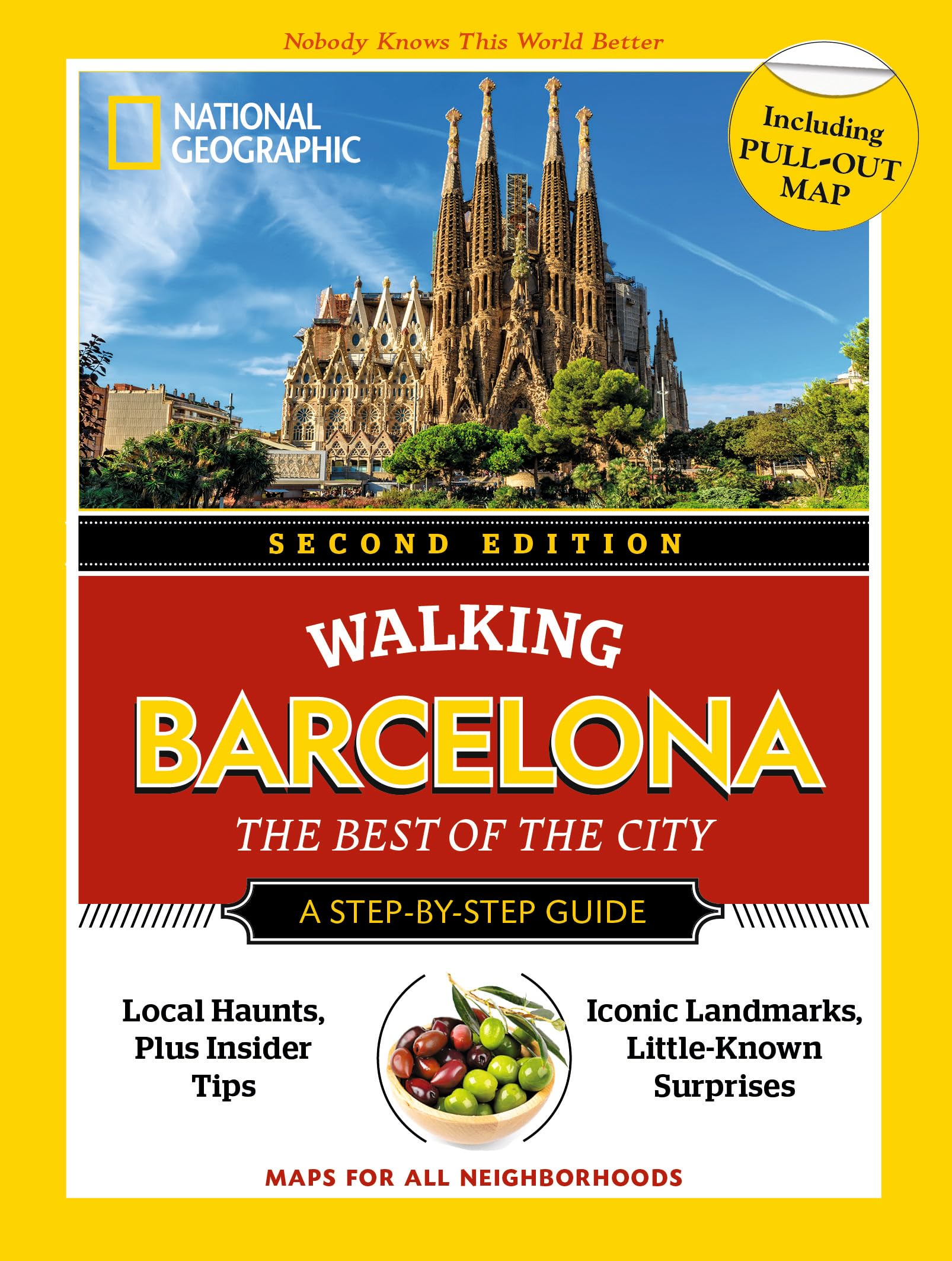 National Geographic Walking Barcelona, 2nd Edition (National Geographic Walking Guide) used book depot