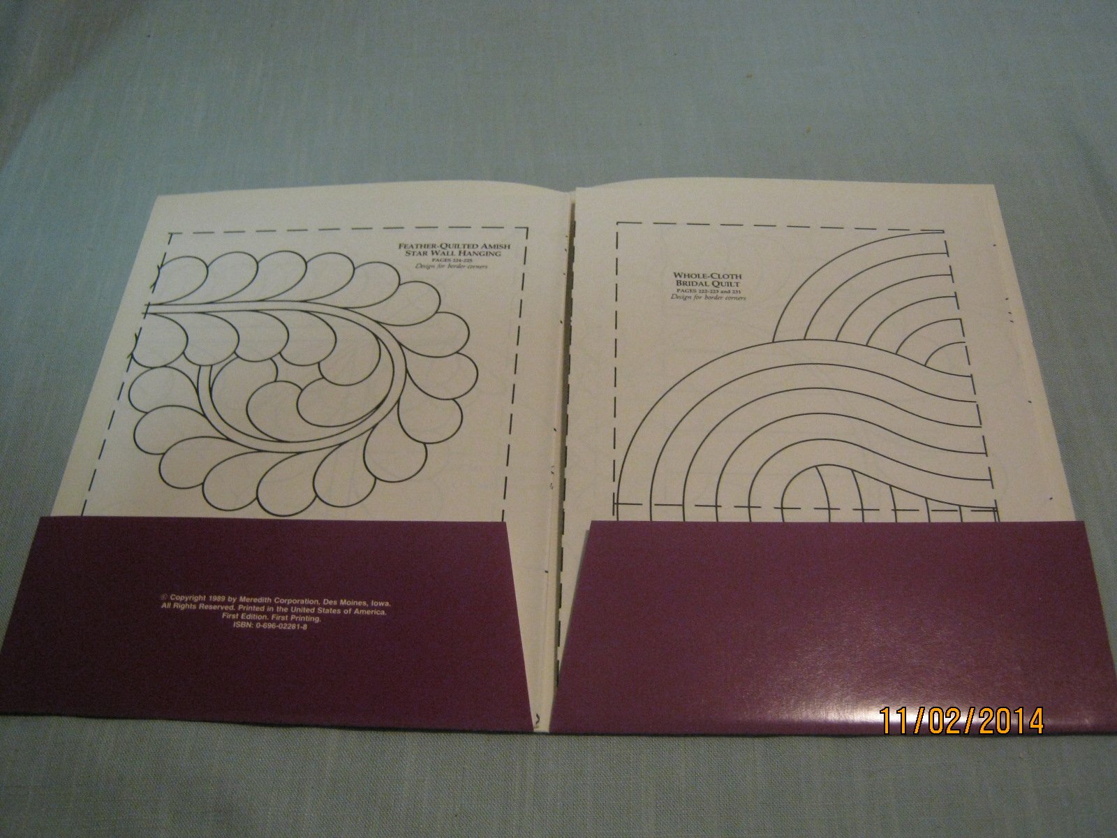 Full-size Quilting Patterns used book depot