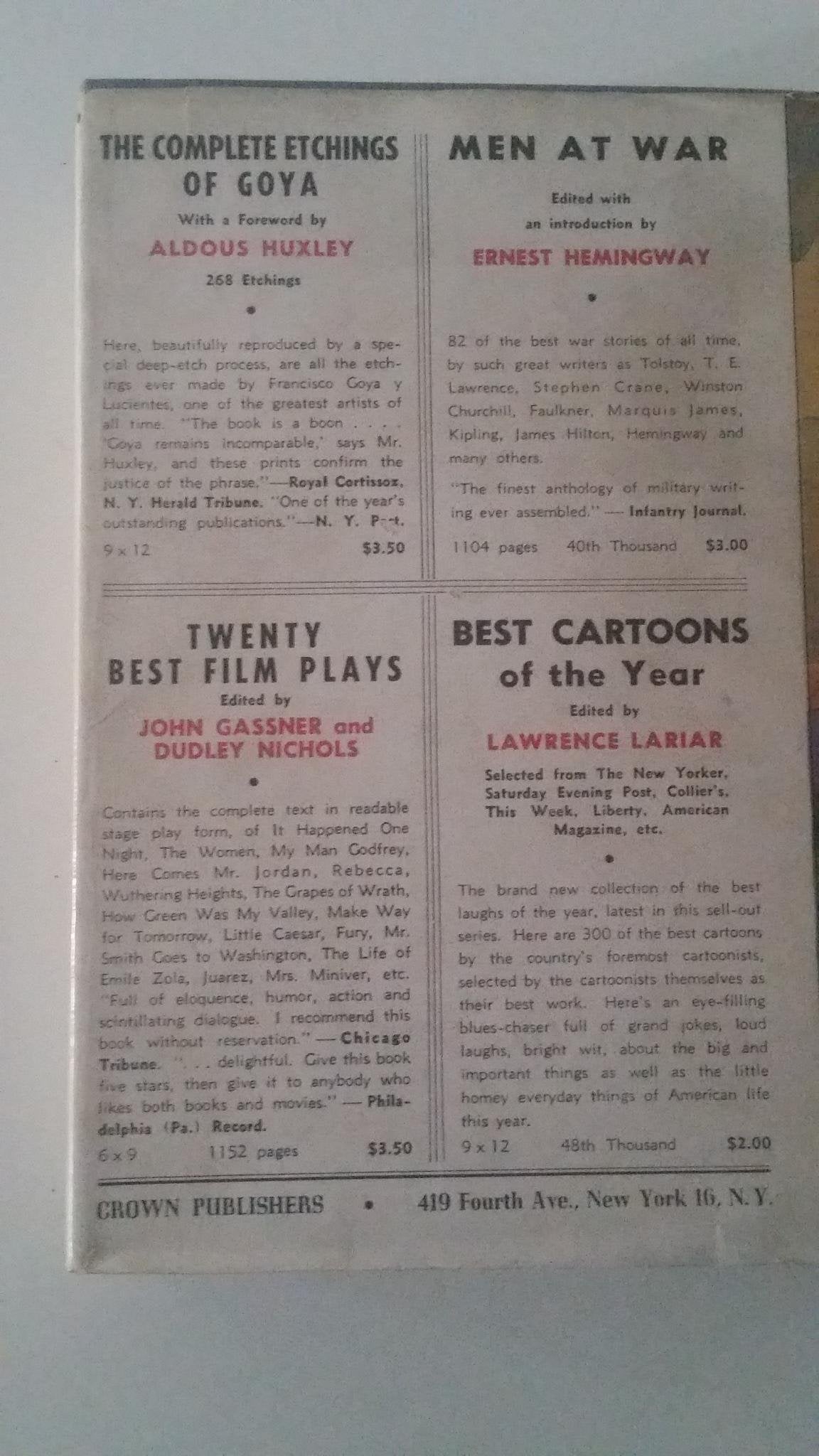 A Treasury of American Folklore used book depot