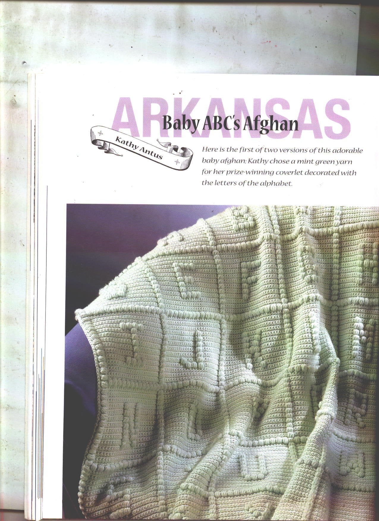 Herrschner's Blue-Ribbon Knit and Crochet Afghans used book depot