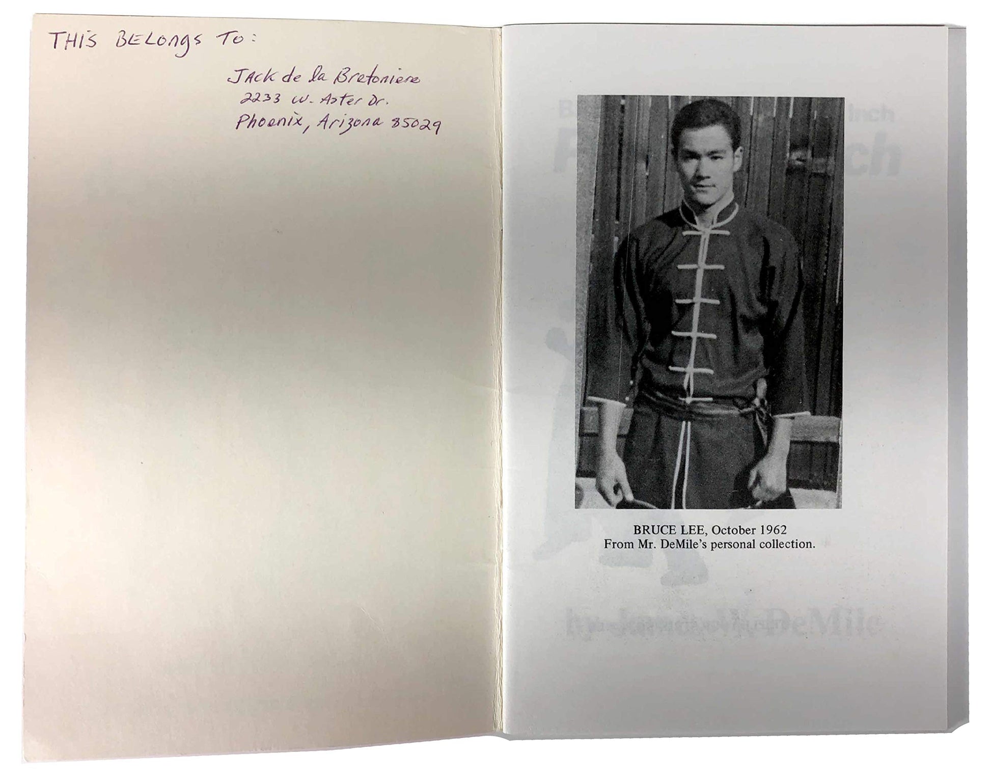 Bruce Lee's 1 and 3 Inch Power Punch used book depot