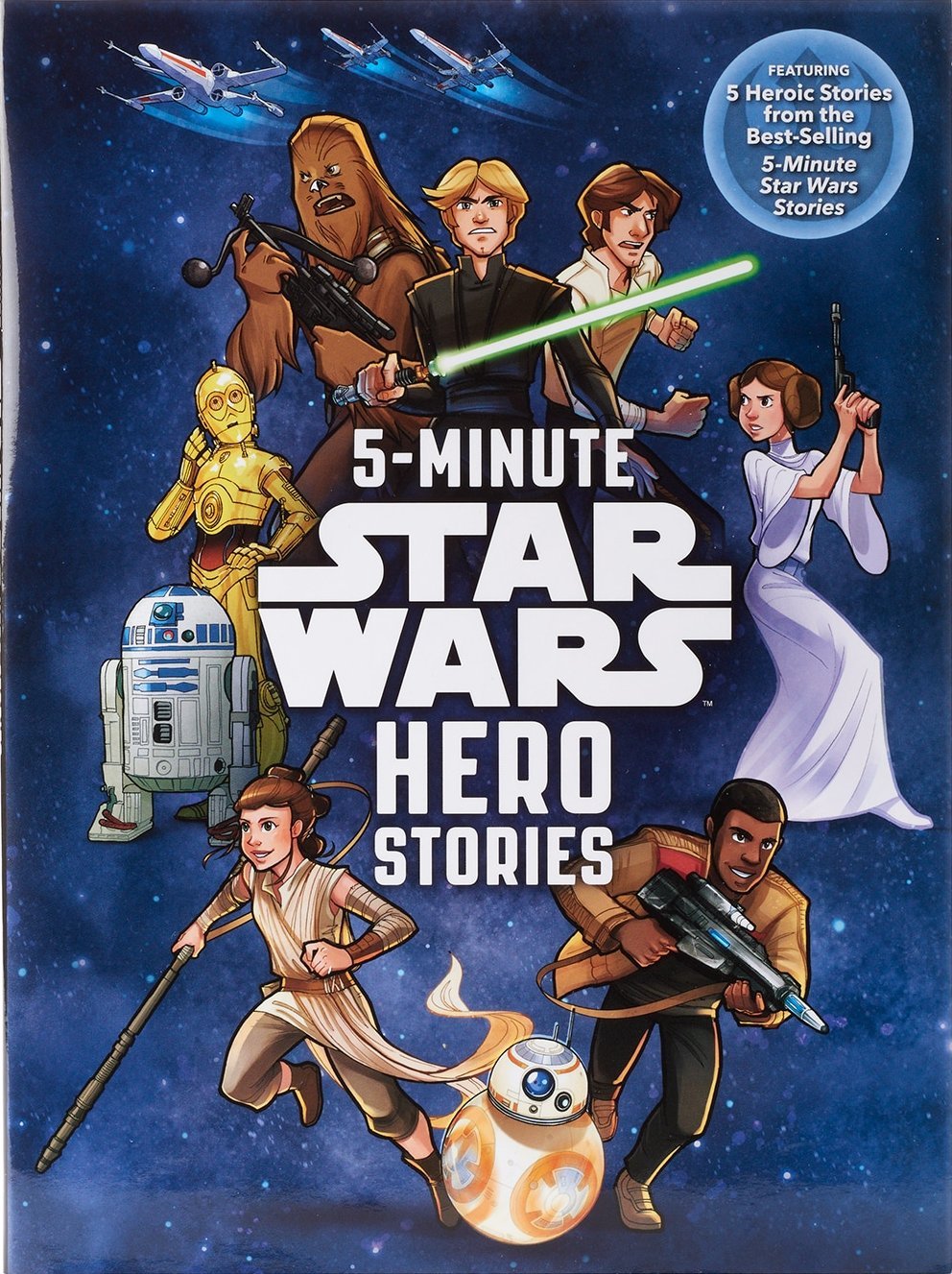 5-Minute Star Wars Hero Stories used book depot