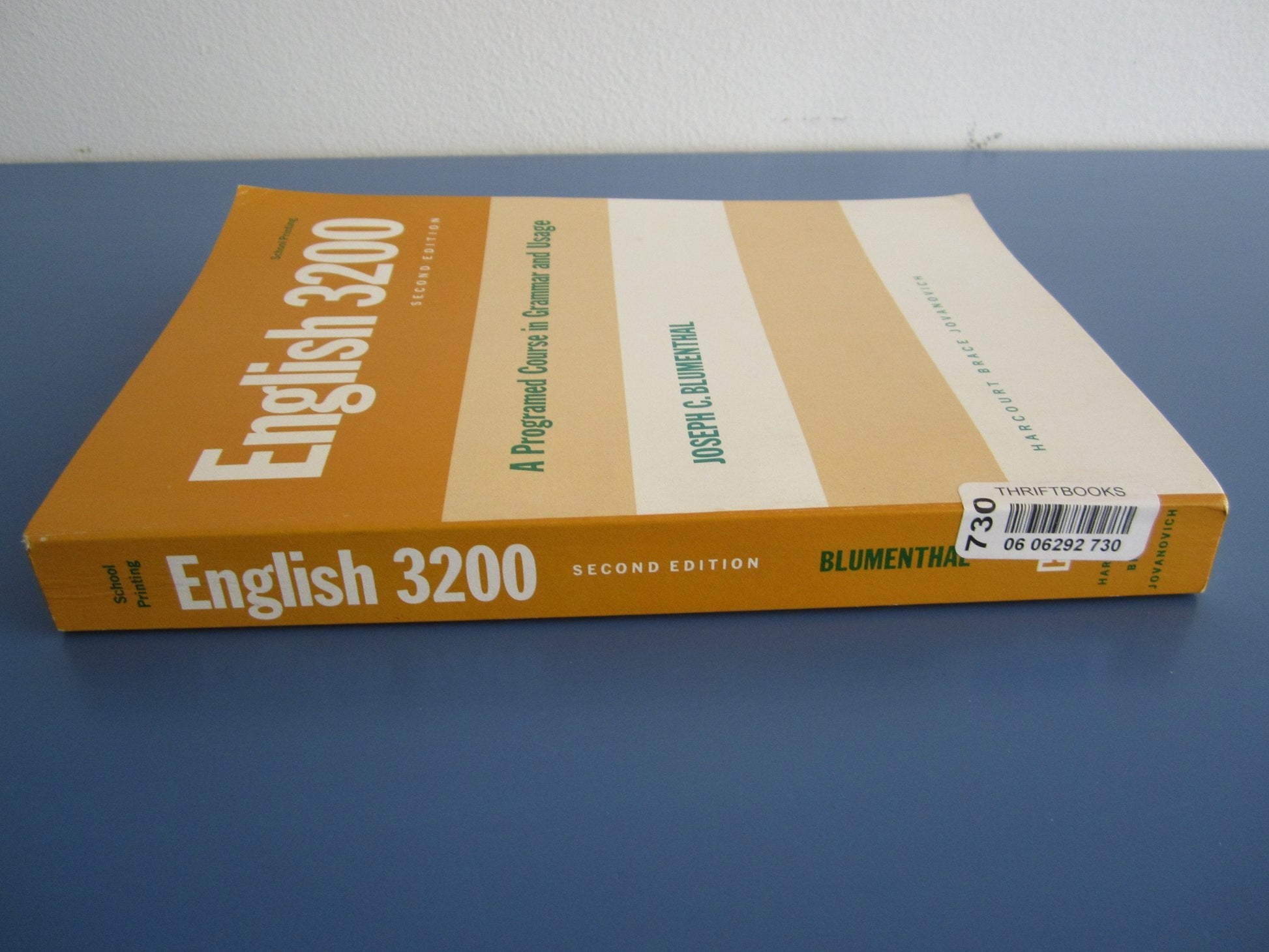 English 3200: A Programmed Course in Grammar and Usage used book depot