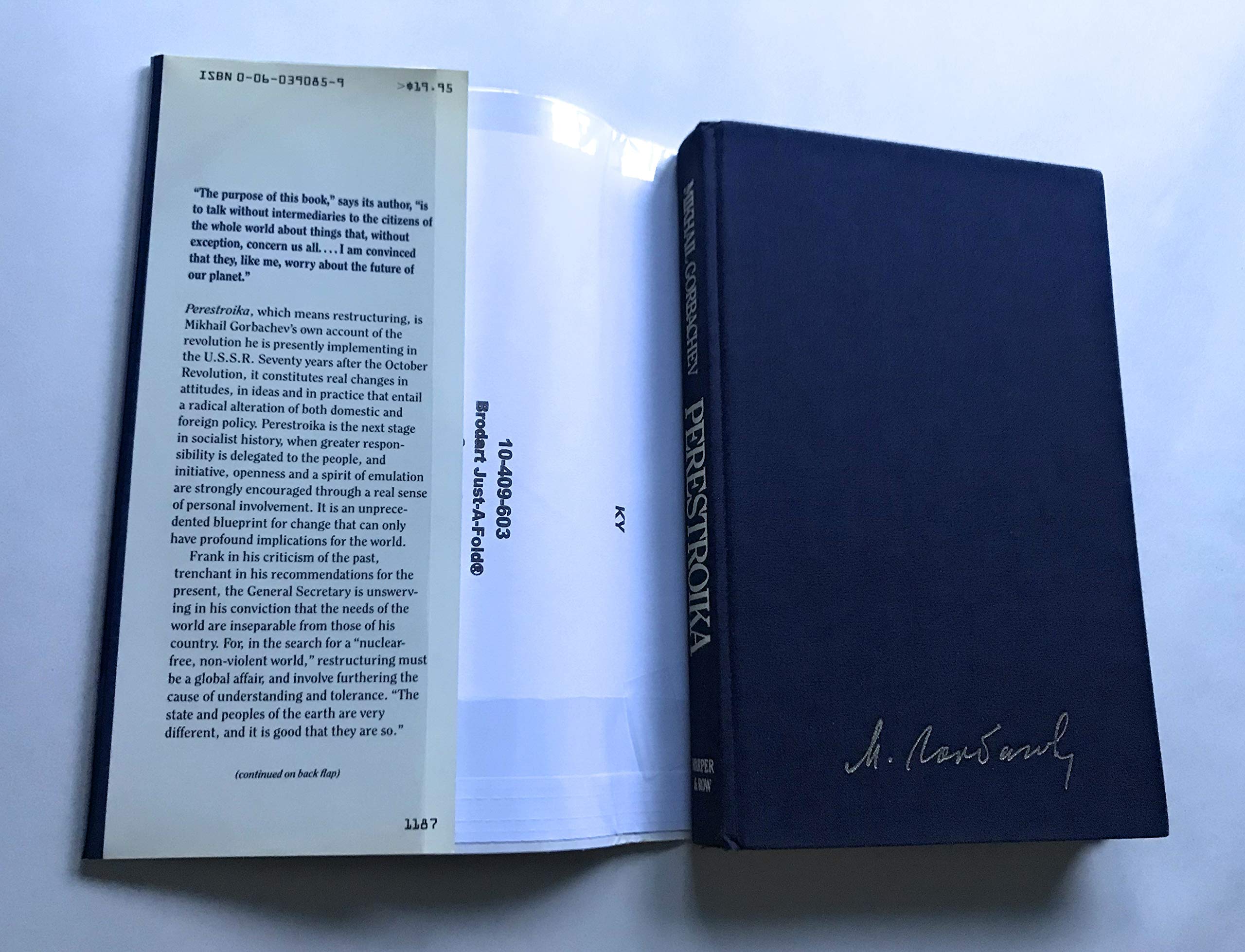 Perestroika: New Thinking for Our Country and the World used book depot