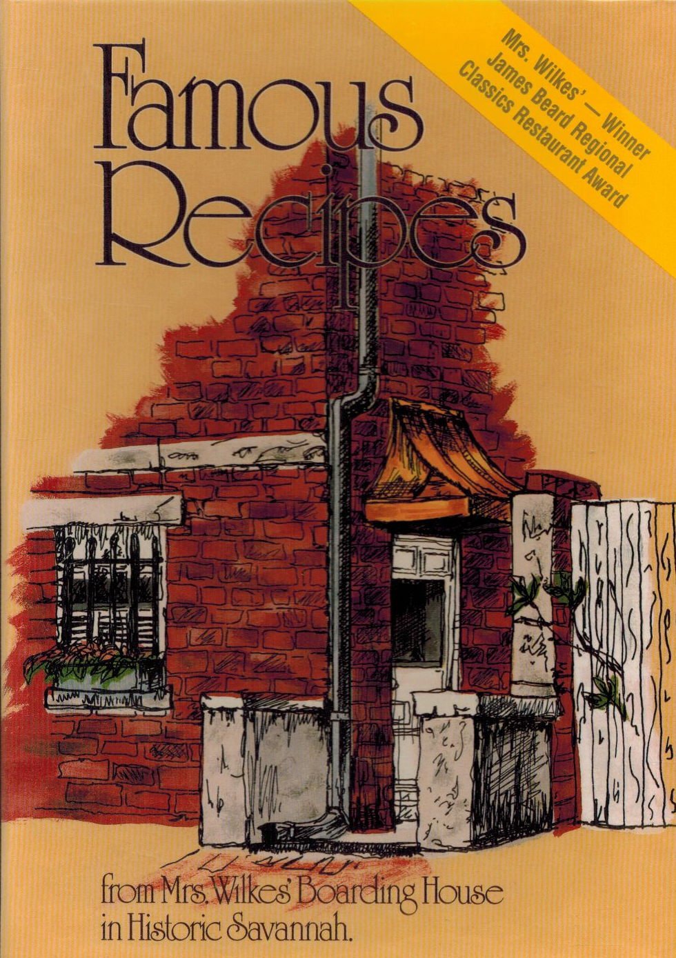 Famous Recipes, from Mrs. Wilkes' Boarding House in Historic Savannah used book depot