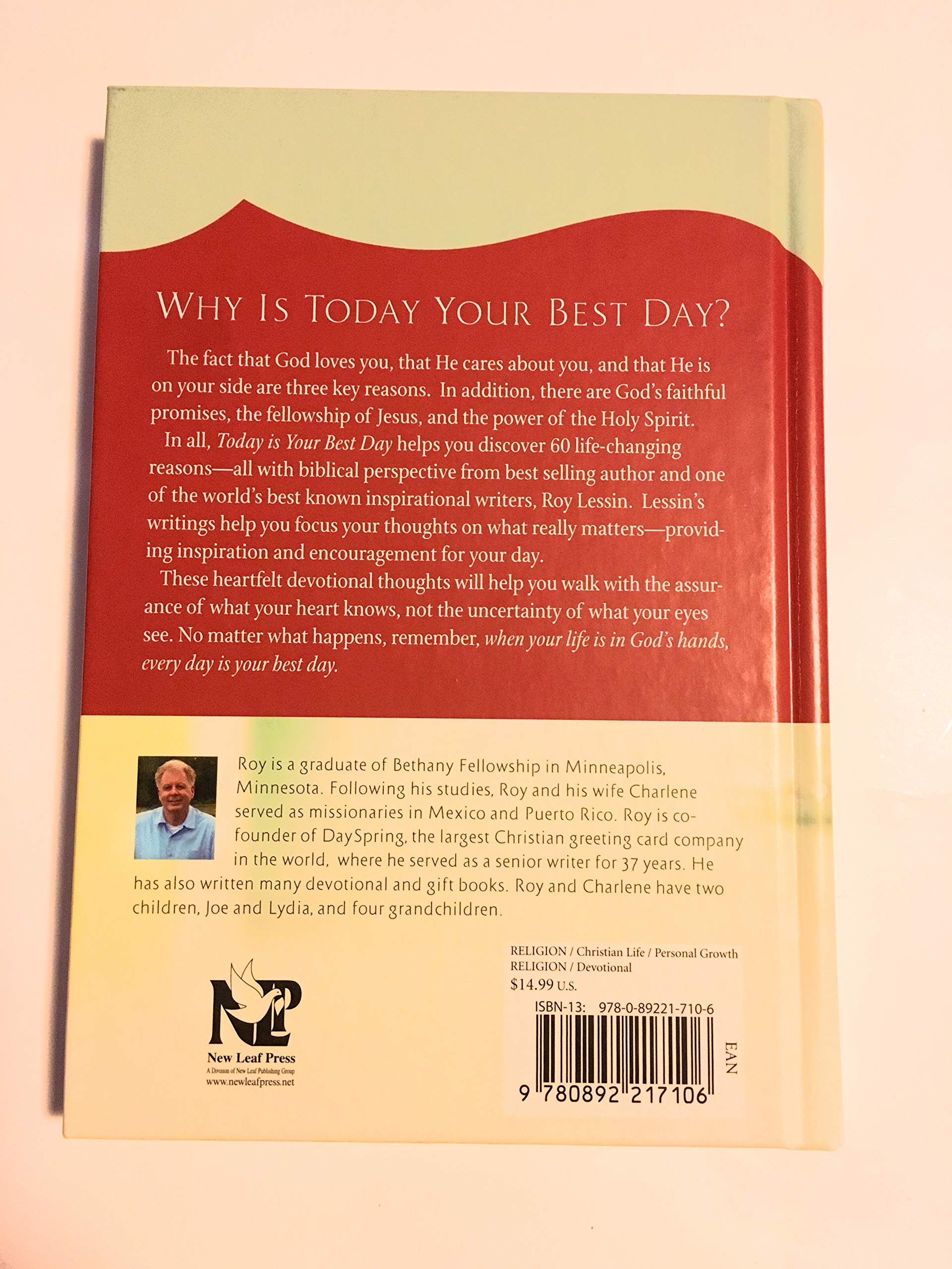 Today Is Your Best Day: Discovering God's Best for You used book depot