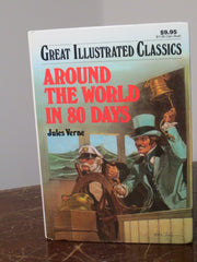 Around the World in 80 Days (Great Illustrated Classics) used book depot