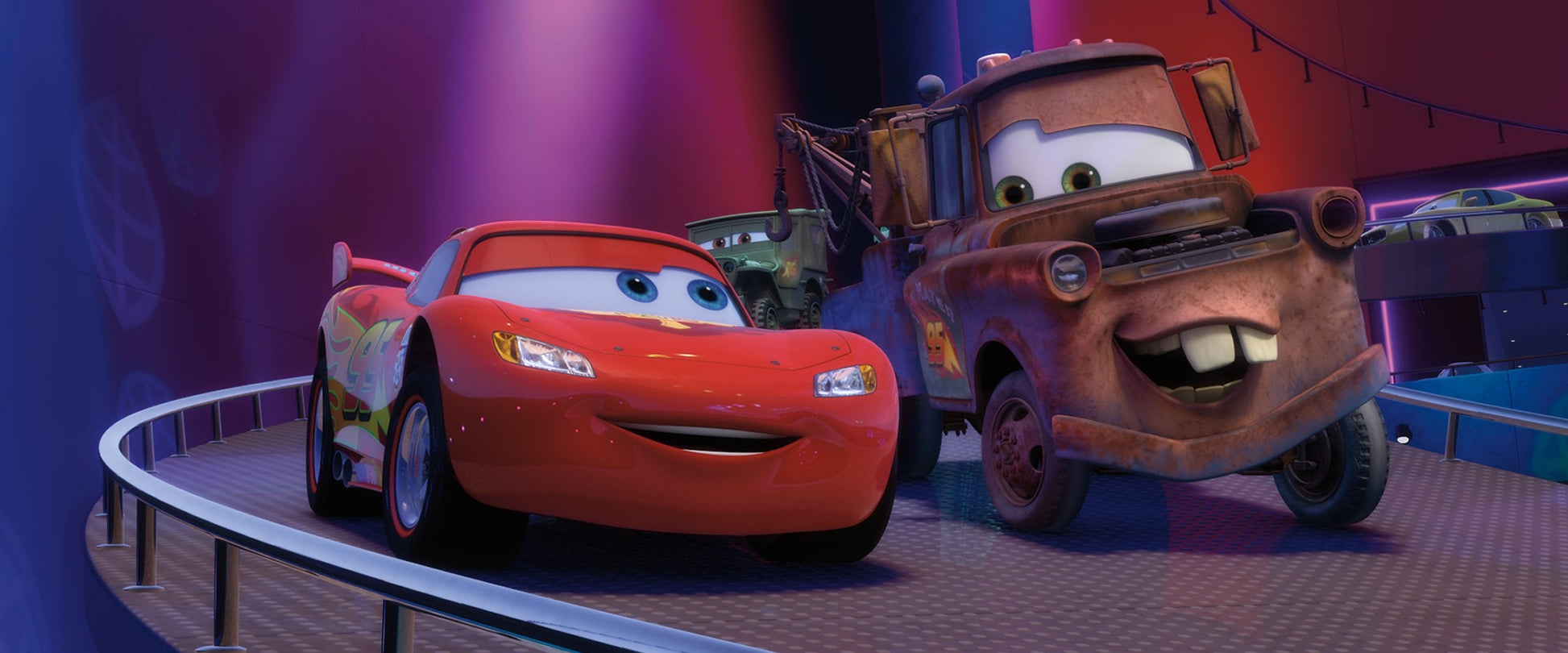 Cars 2 (Five-Disc Combo: Blu-ray 3D / Blu-ray / DVD / Digital Copy) [3D Blu-ray] used book depot