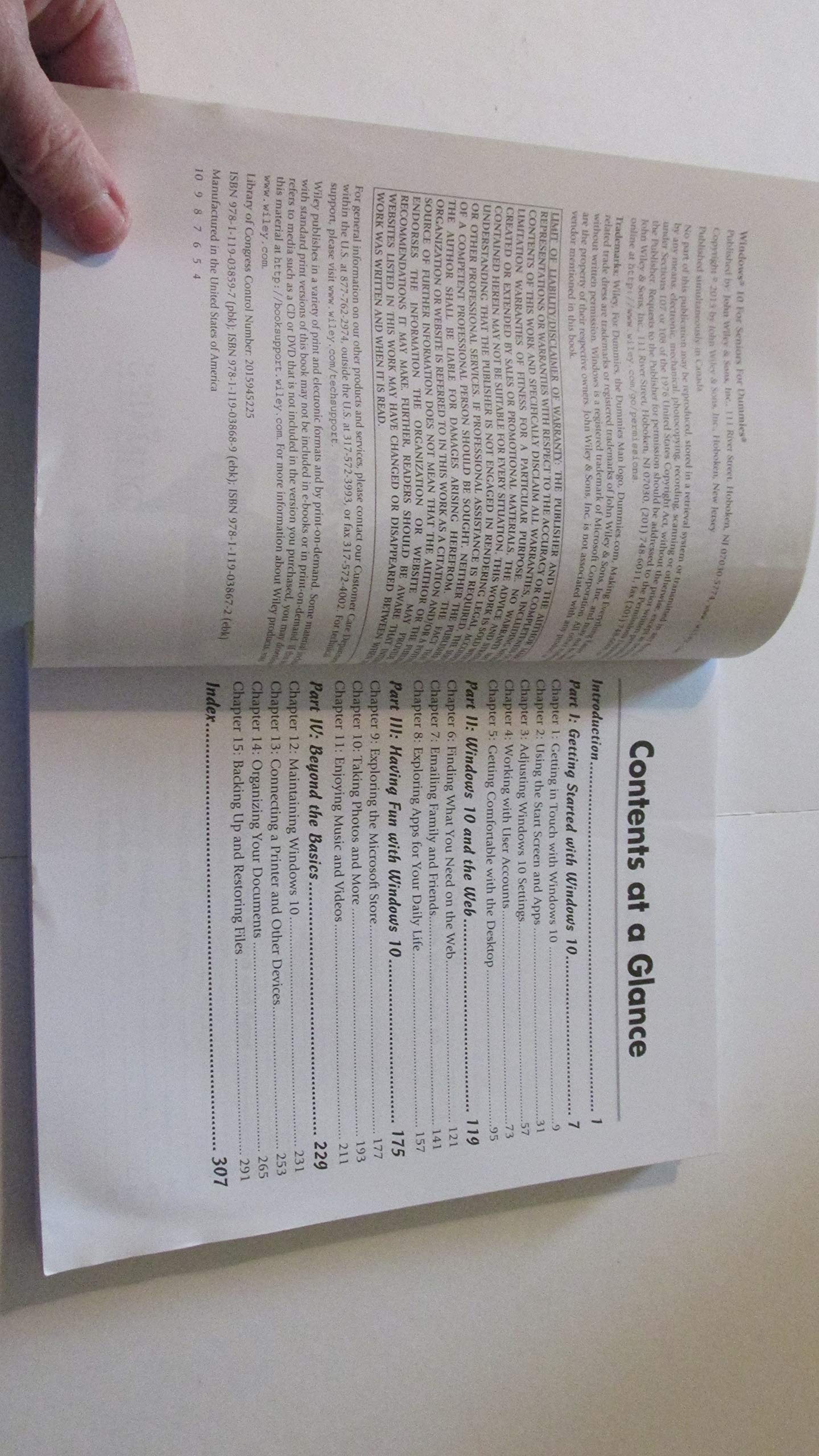 Windows 10 for Seniors for Dummies used book depot