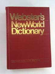 Webster's New World Dictionary and Thesaurus, 2nd Edition used book depot