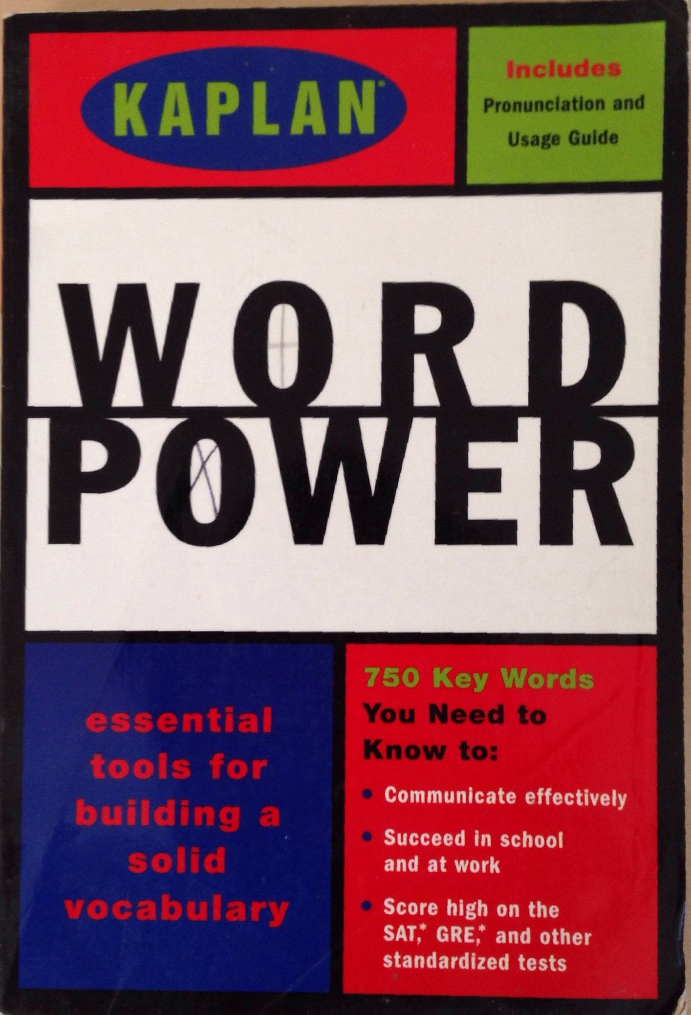 Kaplan Word Power (Power Series) used book depot