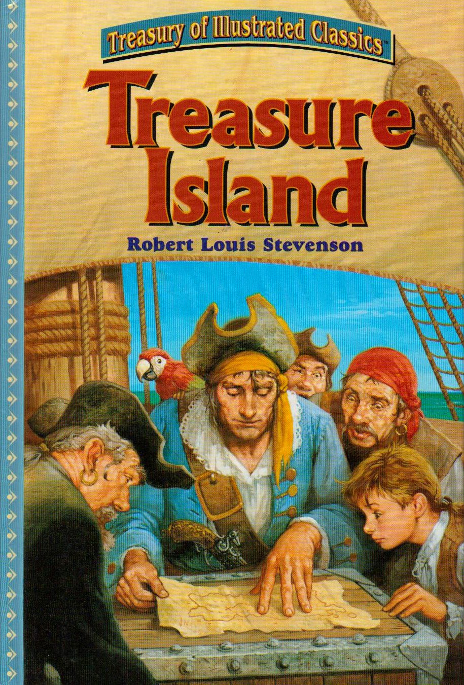 Treasure Island (Treasury of Illustrated Classics) used book depot
