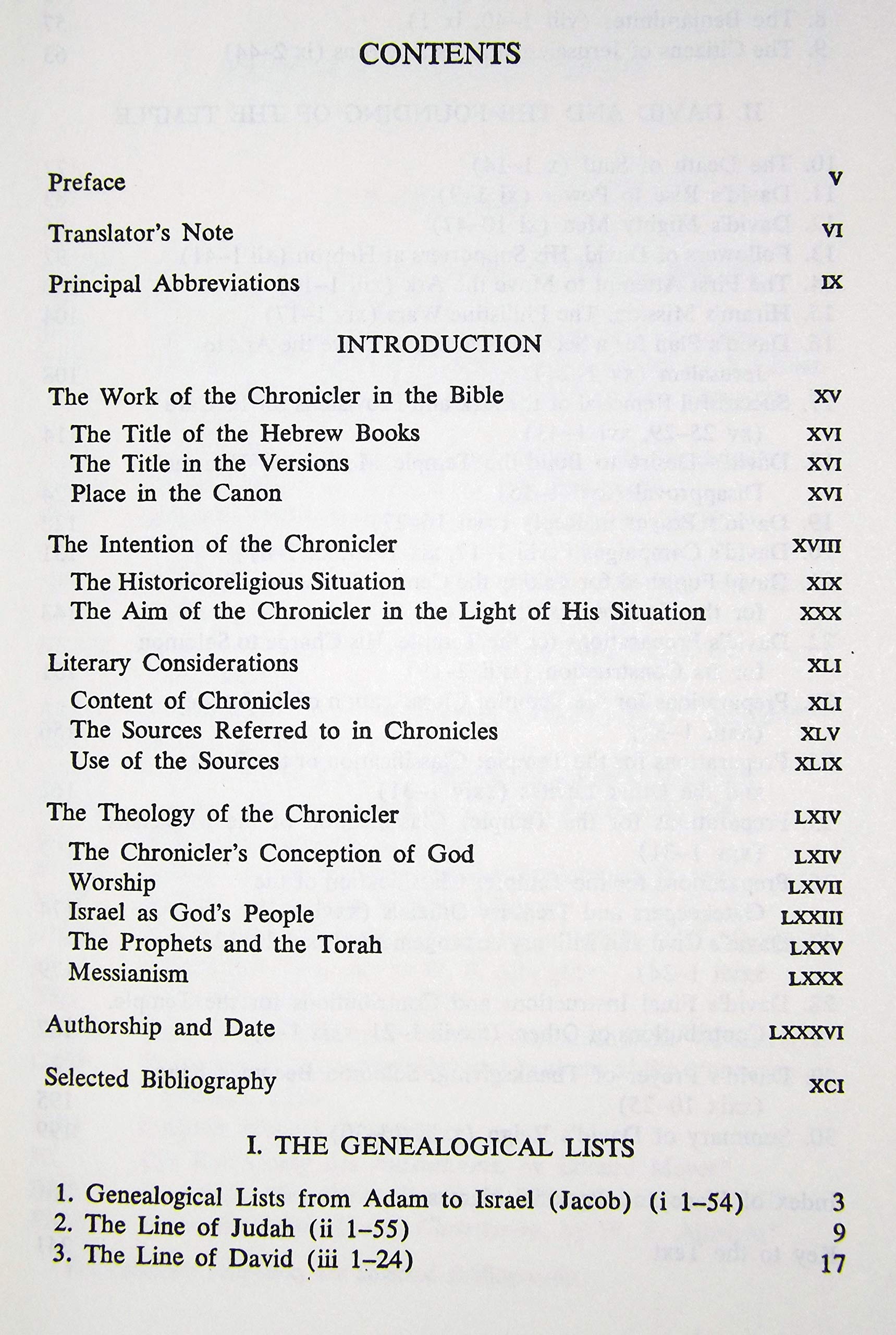 I Chronicles (The Anchor Bible, Vol. 12) used book depot