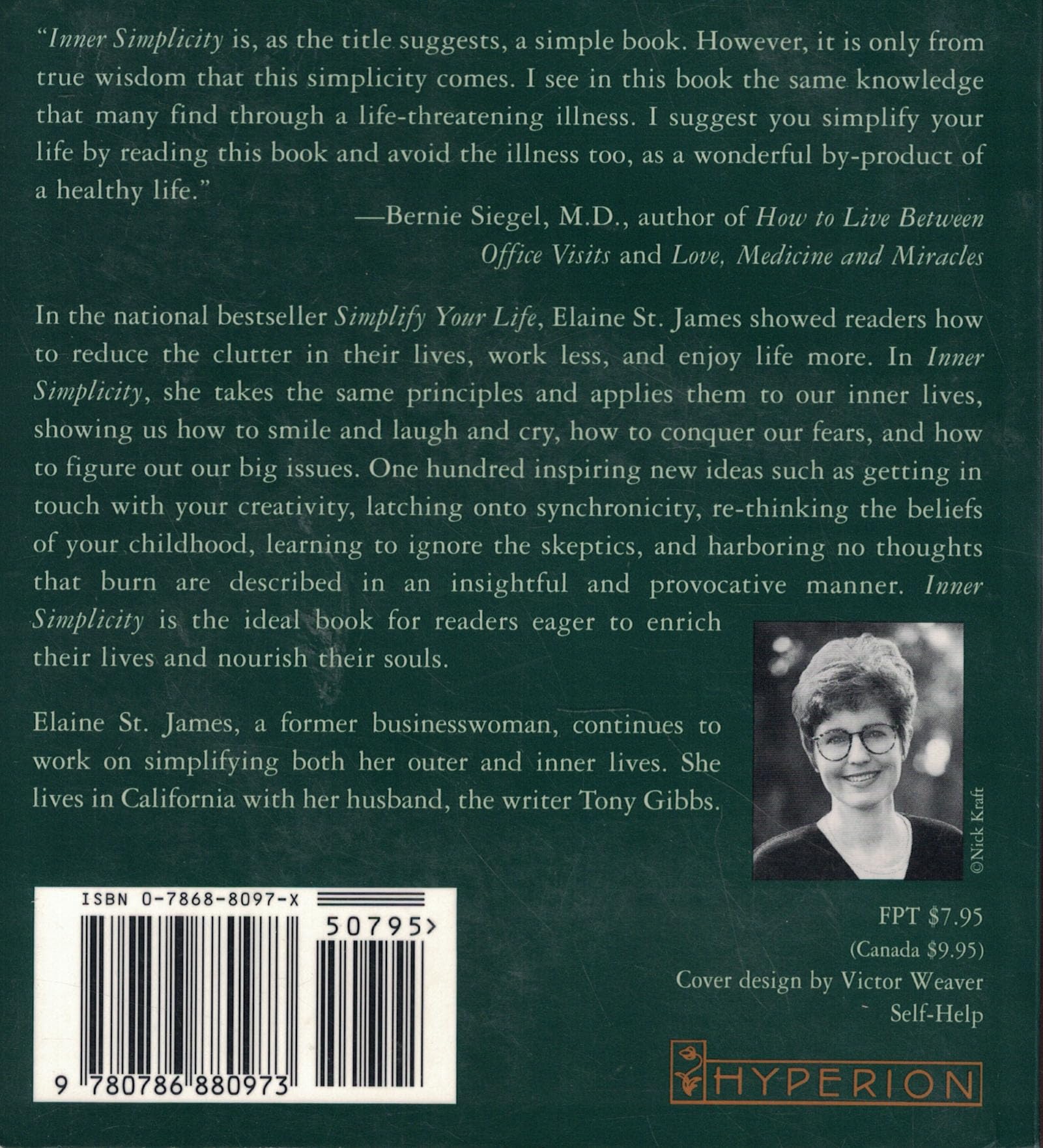 Inner Simplicity: 100 Ways to Regain Peace and Nourish Your Soul used book depot