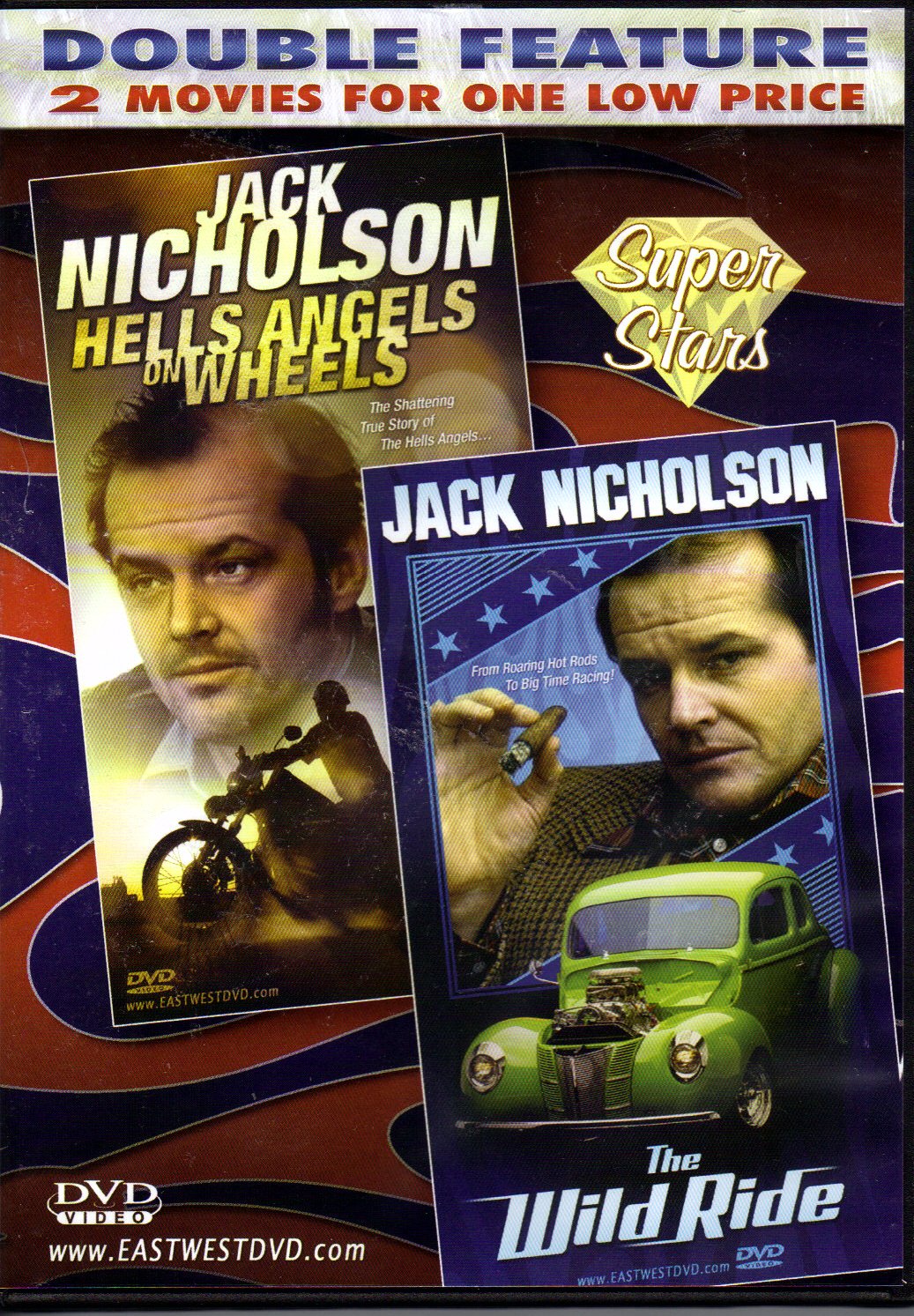 "Superstar Action"Hells Angels on Wheels+The Wild Ride+On Dangerous Ground+Bail Out+The Sell-Out+The Great St. Louis Bank Robbery[Triple DVD Pack & Double Feature]