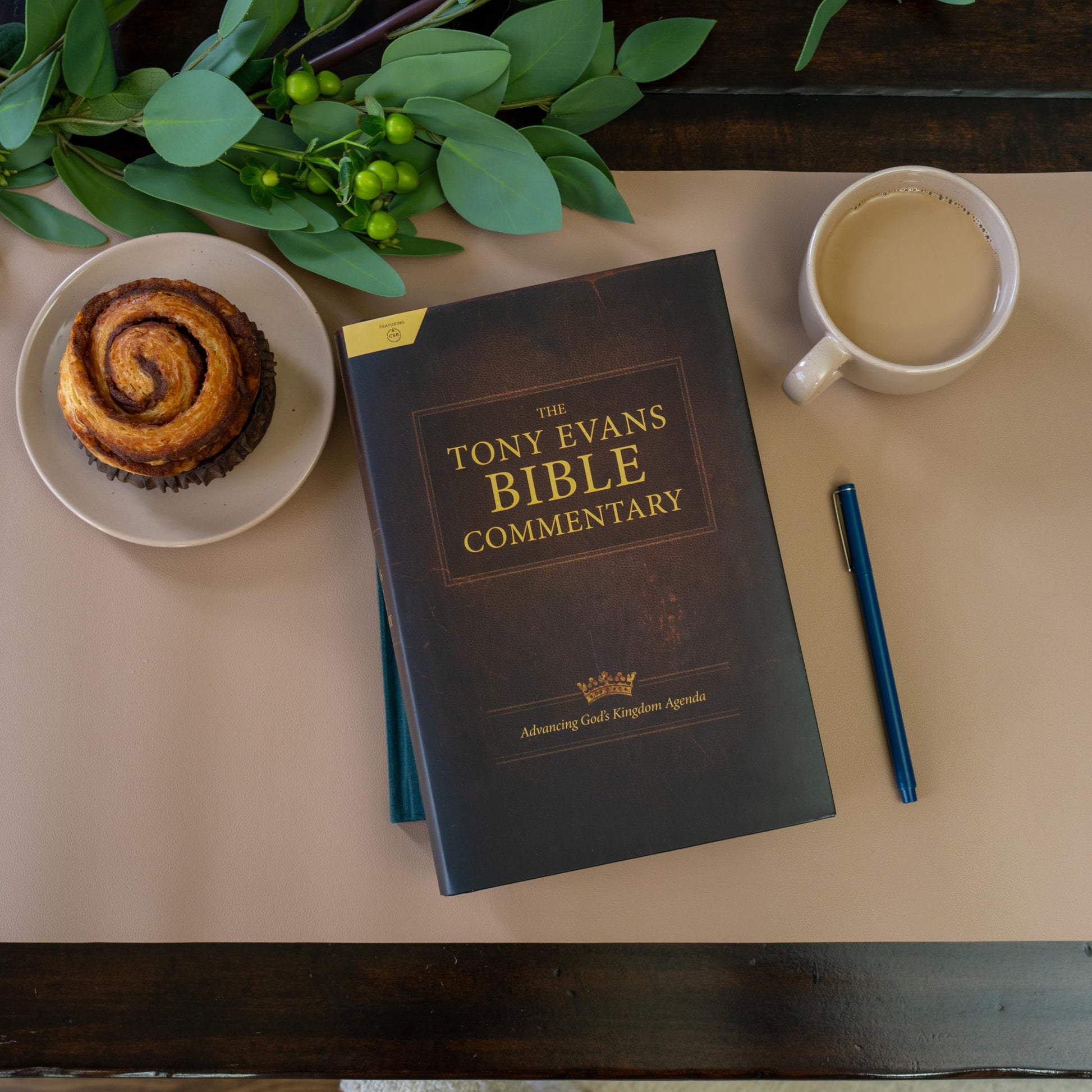 The Tony Evans Bible Commentary: Advancing God's Kingdom Agenda used book depot