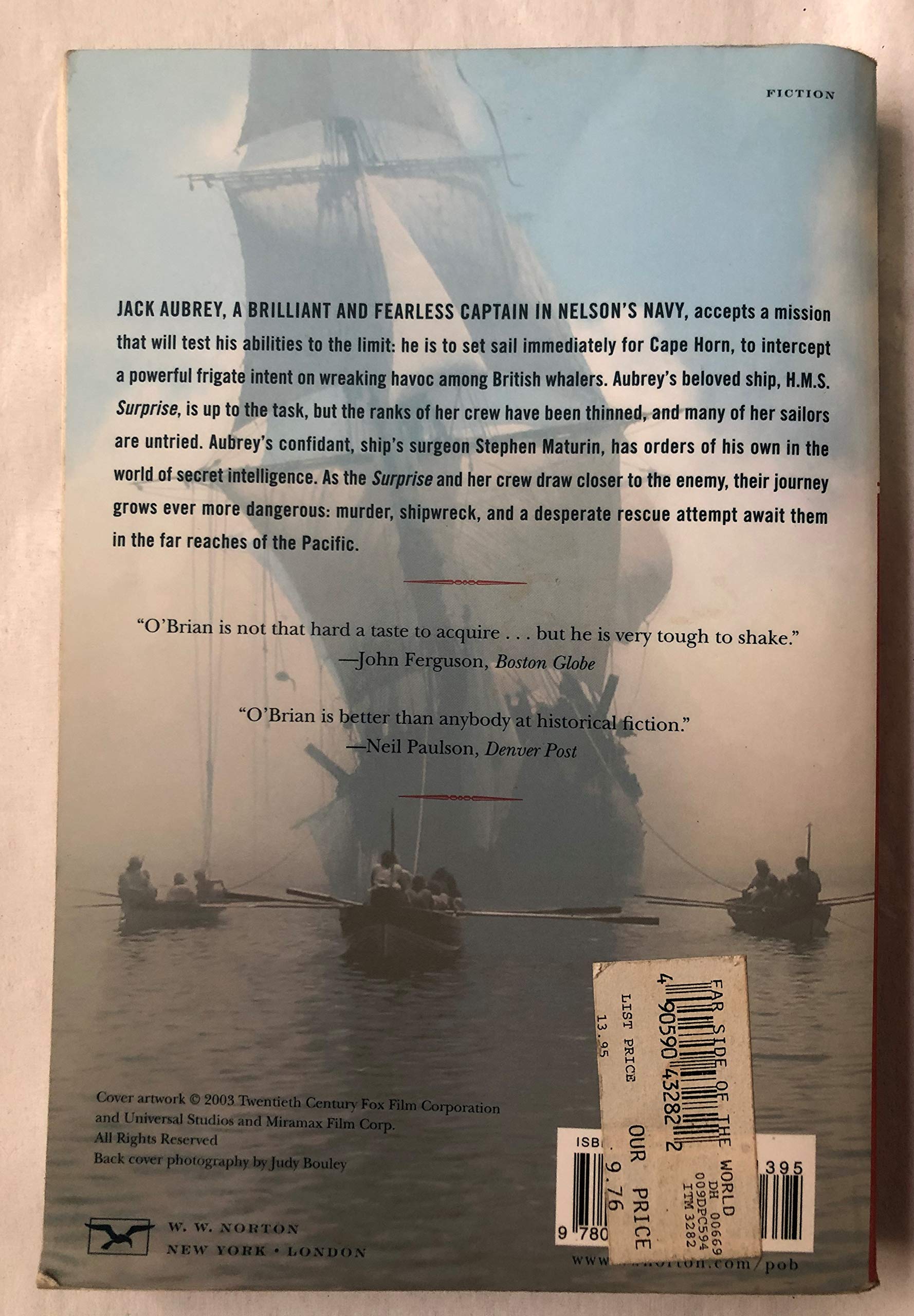 The Far Side of the World, Master and Commander