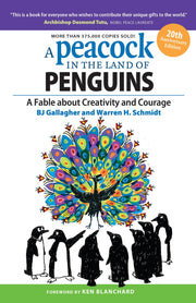 A Peacock in the Land of Penguins: A Fable about Creativity and Courage used book depot