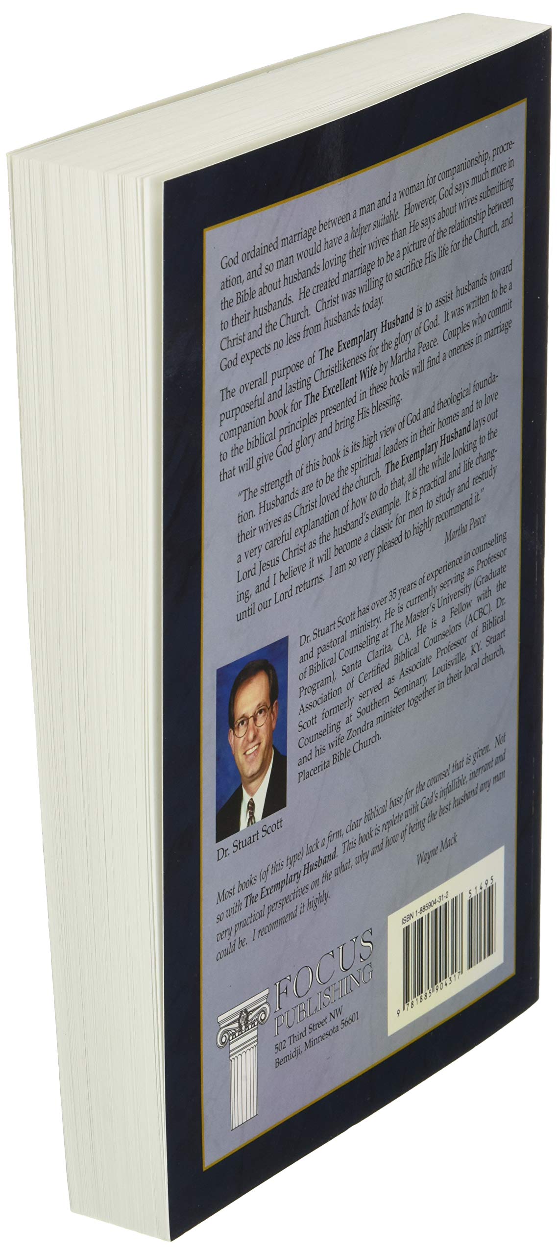 EXEMPLARY HUSBAND used book depot