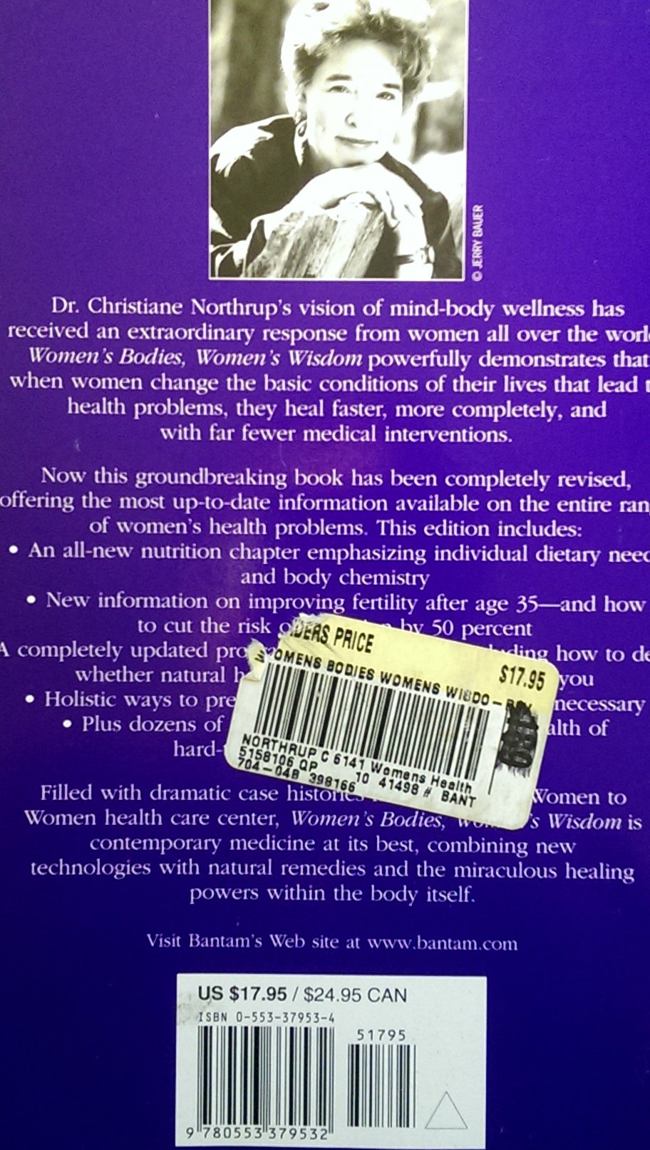 Women's Bodies, Women's Wisdom: Creating Physical and Emotional Health and Healing used book depot